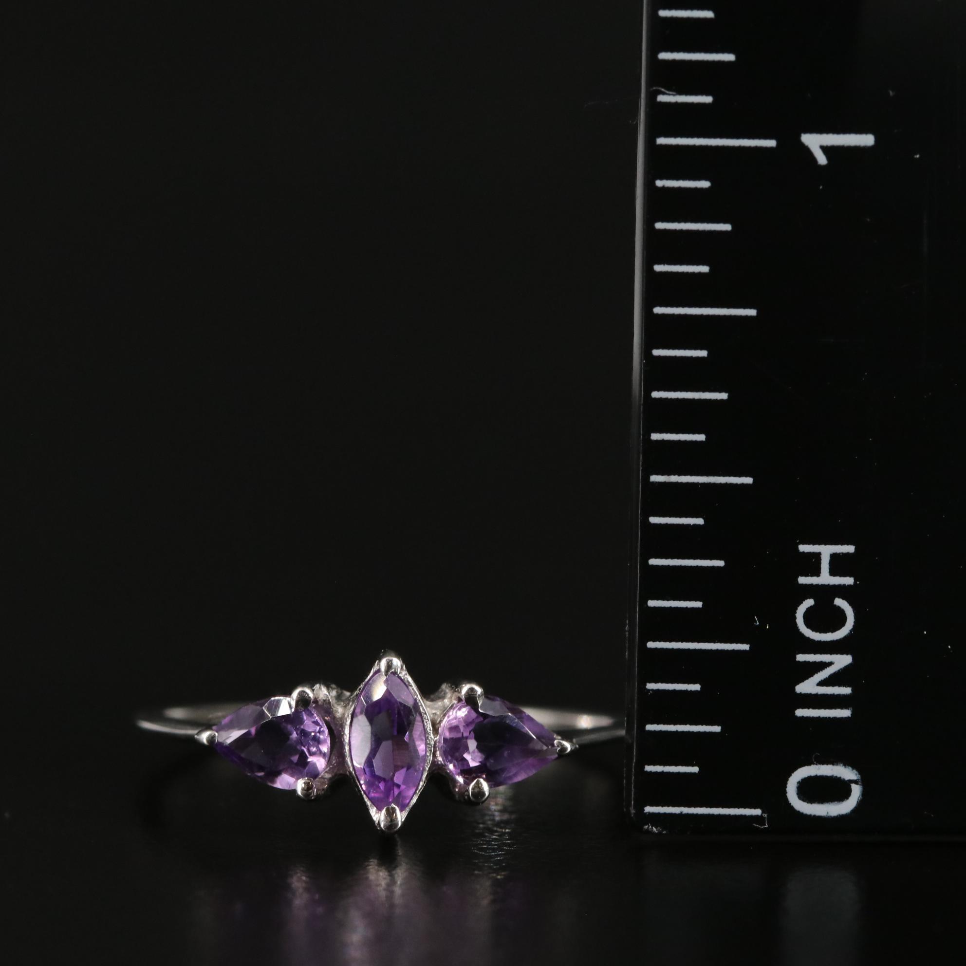 Sterling Amethyst Ring