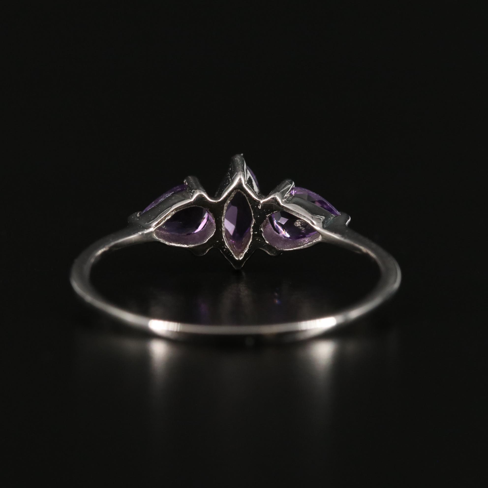 Sterling Amethyst Ring