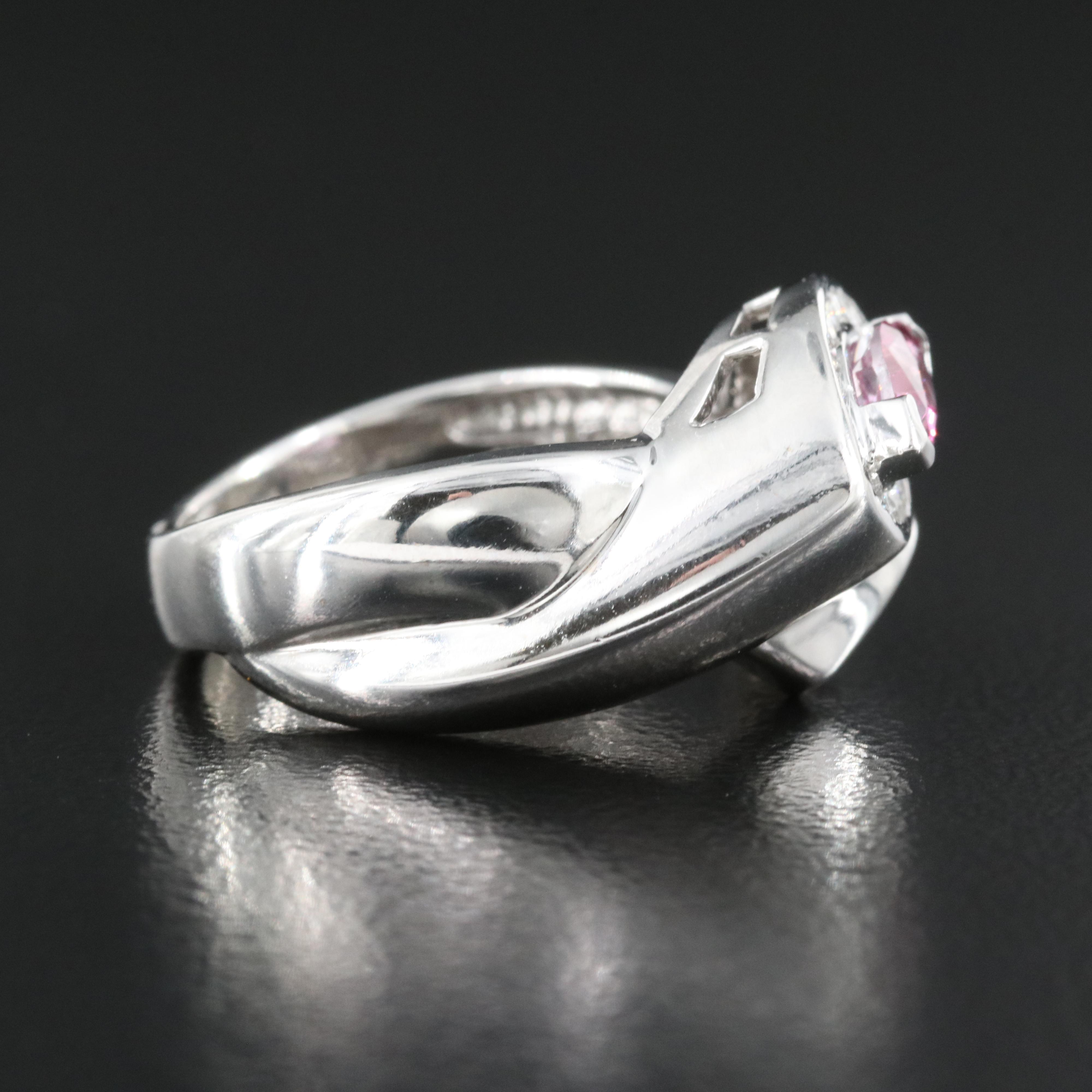 14K Topaz and Diamond Ring