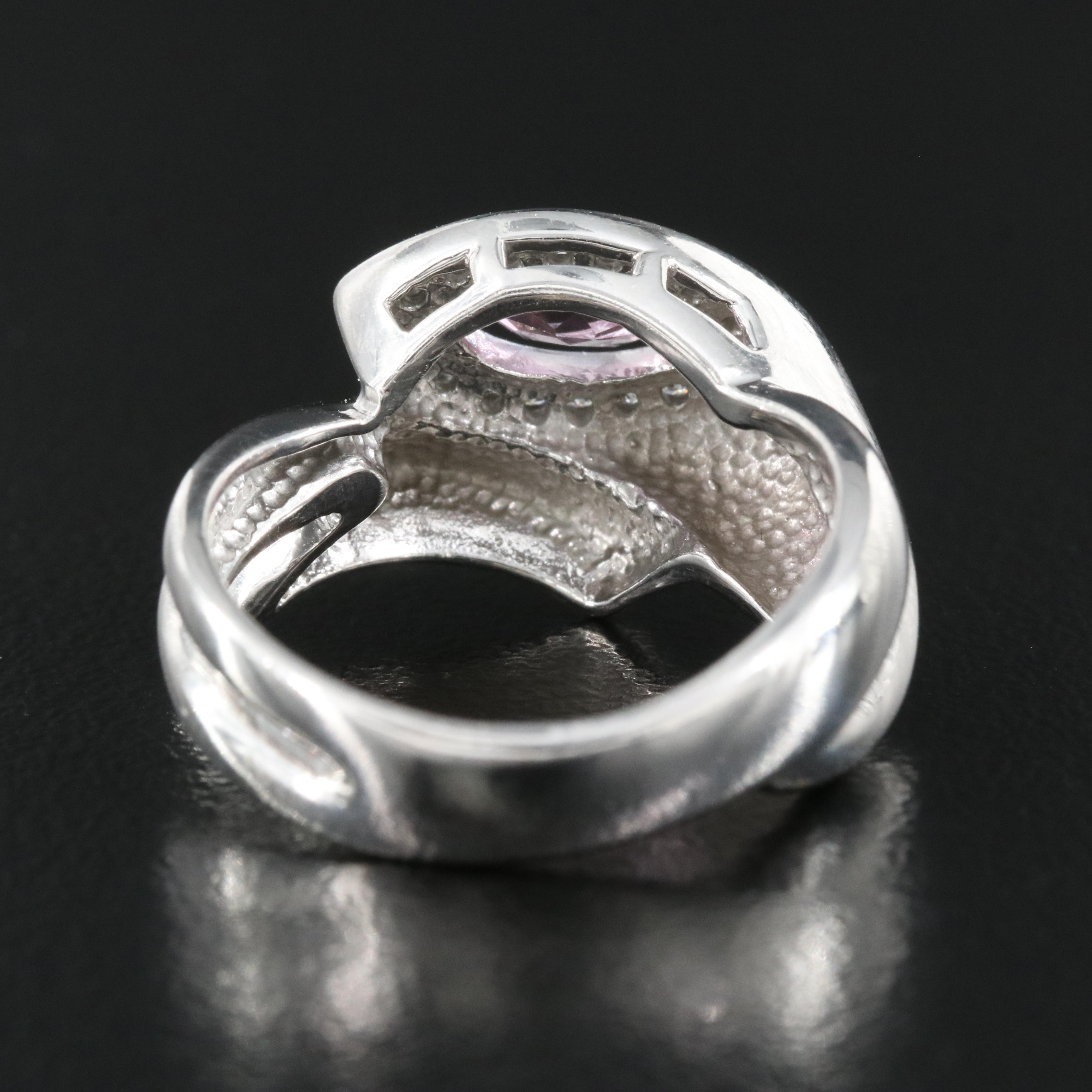 14K Topaz and Diamond Ring