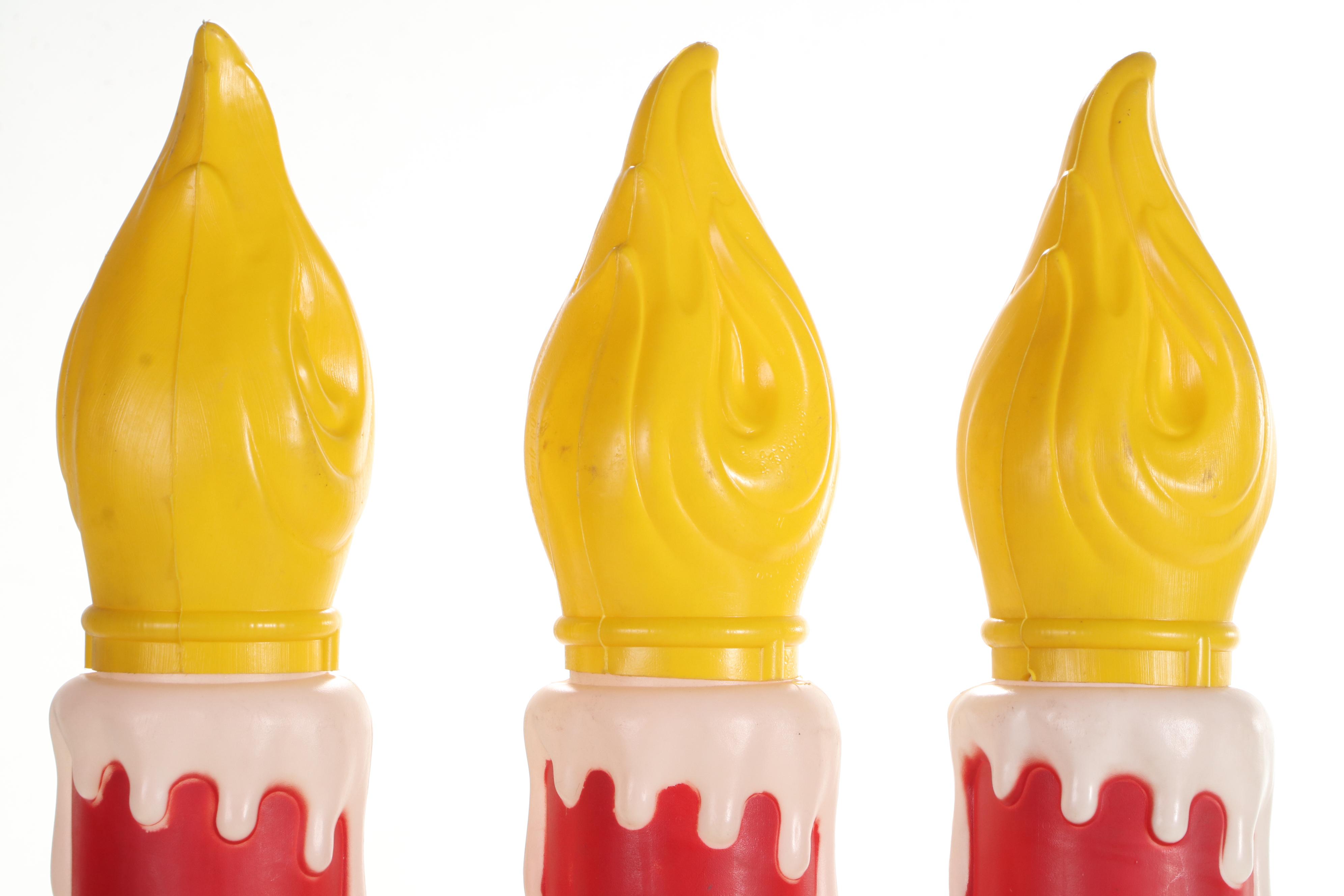 Empire, Carolina Enterprises and Other Illuminated Plastic Christmas Figures