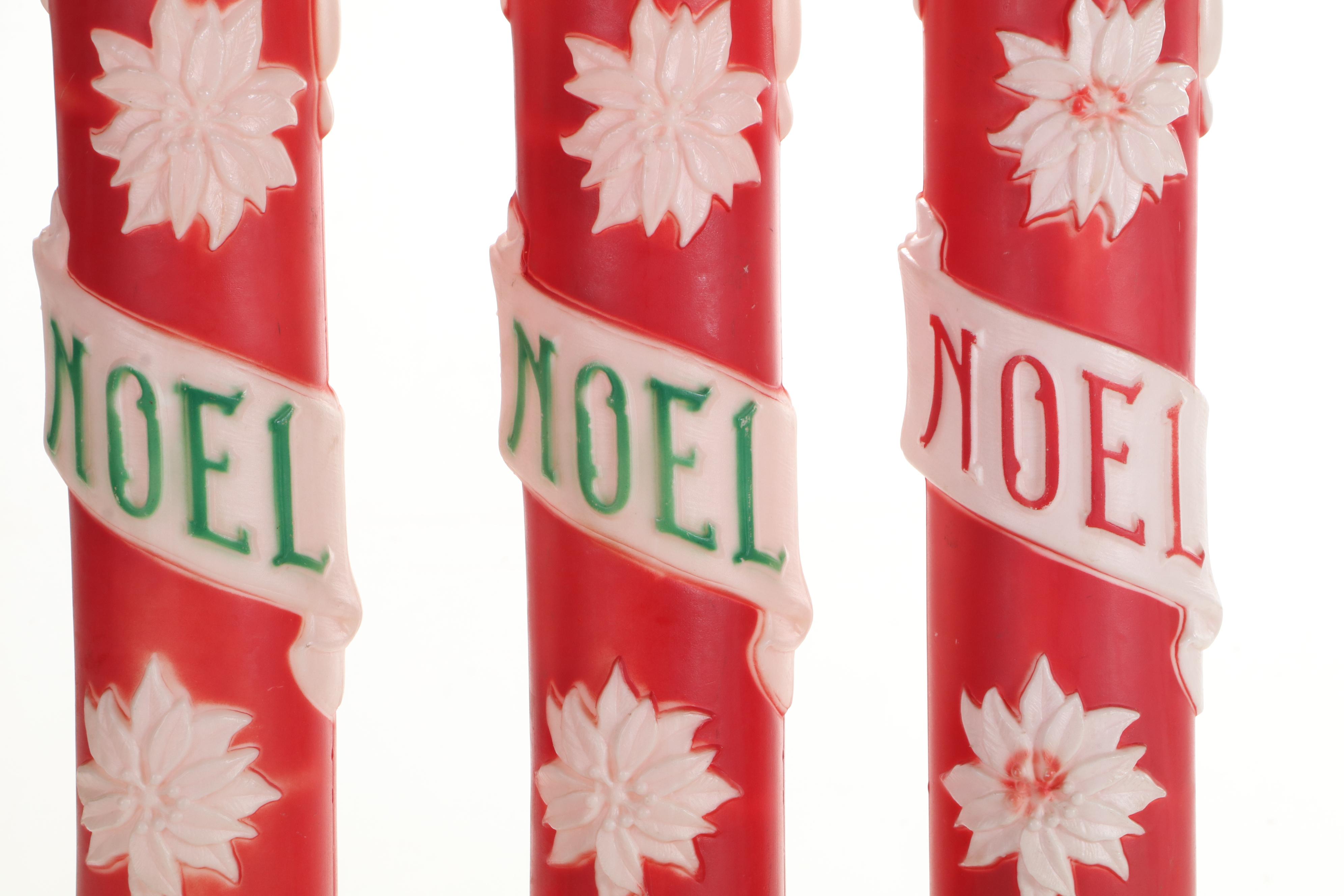 Empire, Carolina Enterprises and Other Illuminated Plastic Christmas Figures