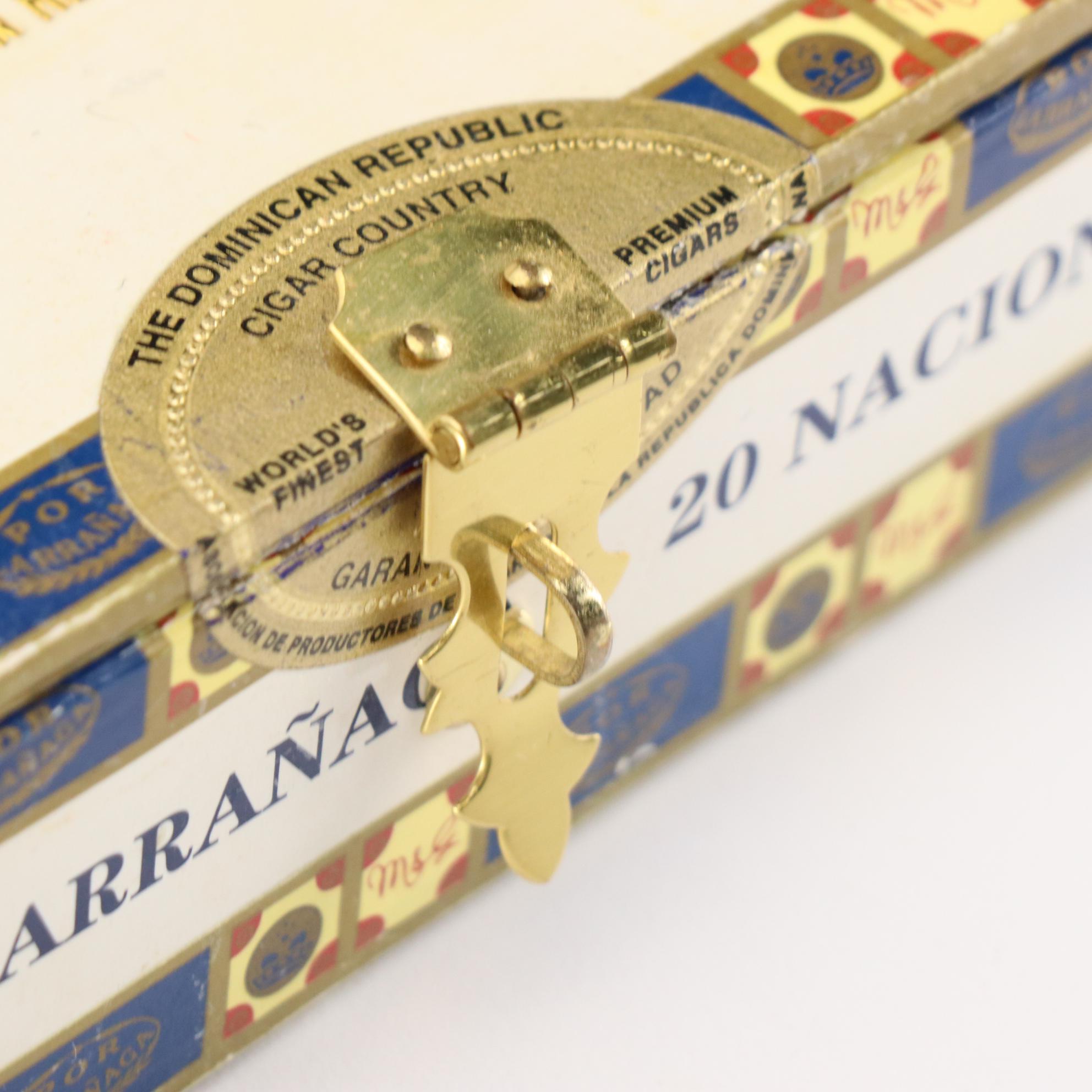 Cigar Box Purses with Beaded Top Handles