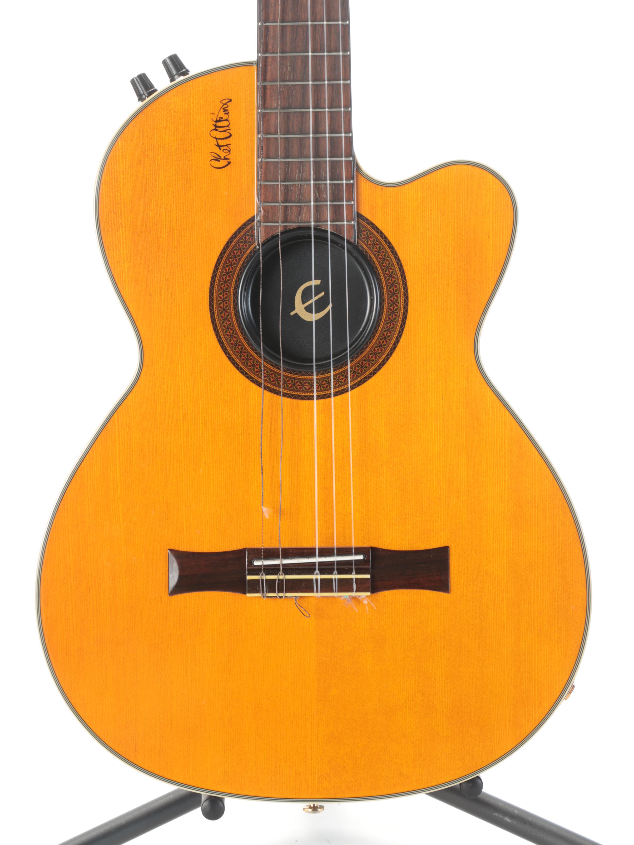 Epiphone Chet Atkins Acoustic Electric Guitar with Fender G-DEC Amp