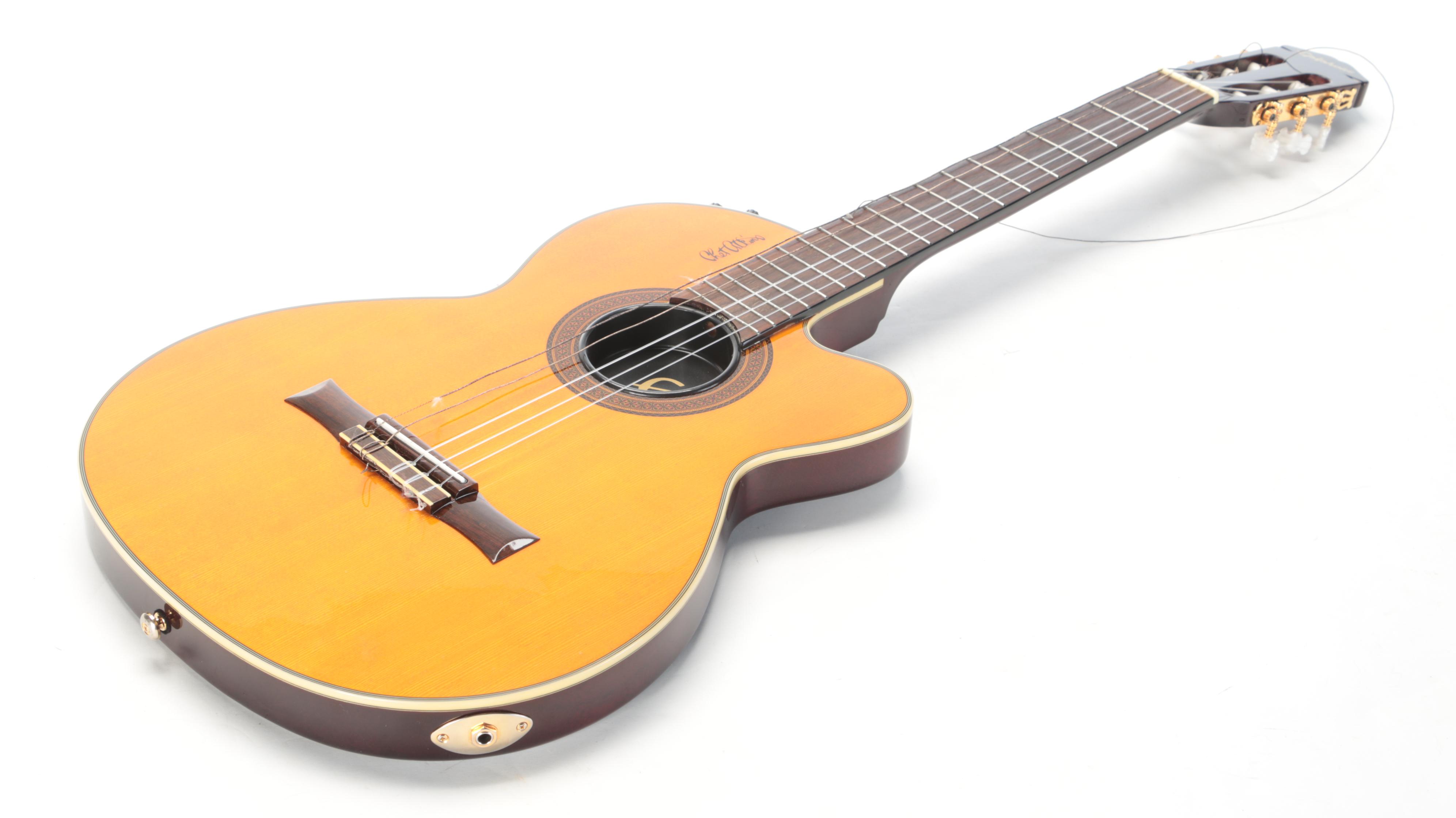 Epiphone Chet Atkins Acoustic Electric Guitar with Fender G-DEC Amp