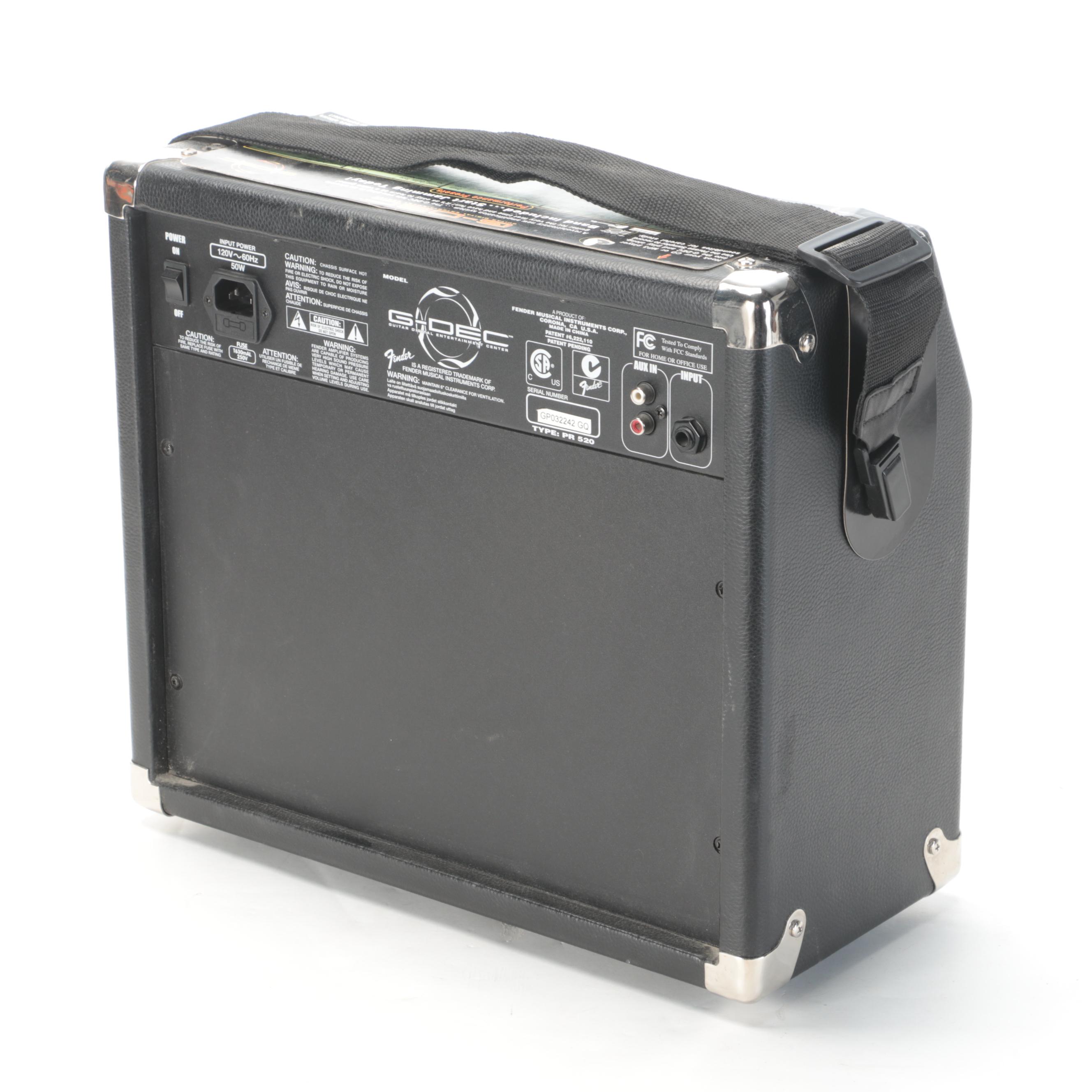 Epiphone Chet Atkins Acoustic Electric Guitar with Fender G-DEC Amp