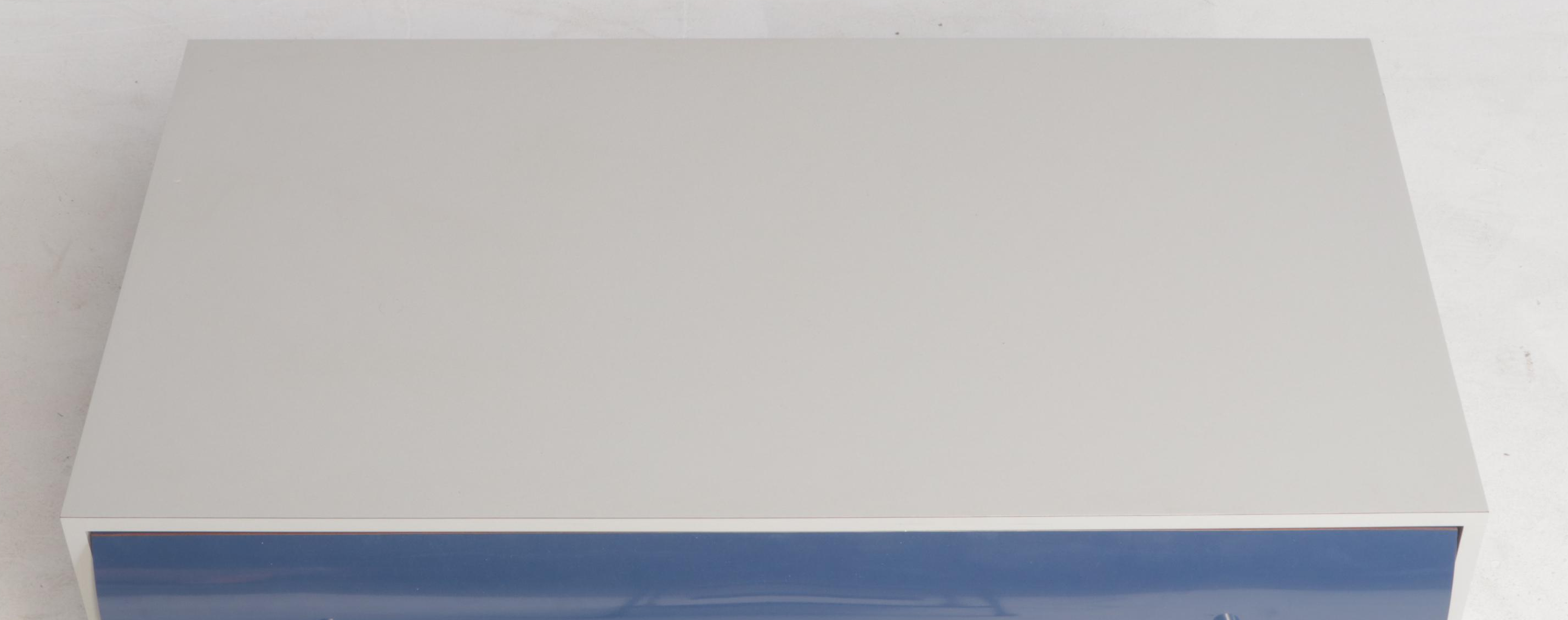 Post Modernist Laminate Three-Drawer Chest, Late 20th Century