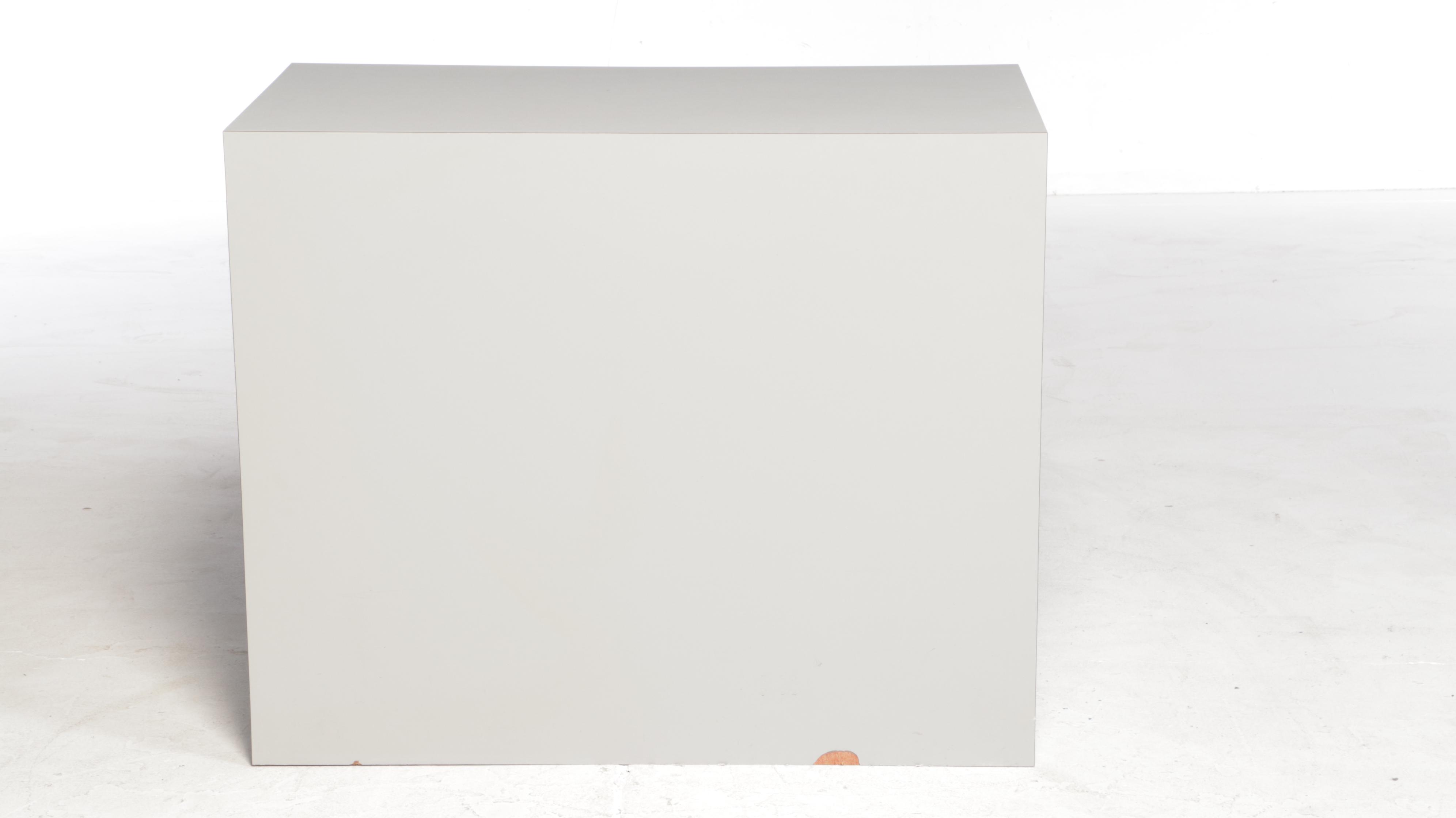 Post Modernist Laminate Three-Drawer Chest, Late 20th Century