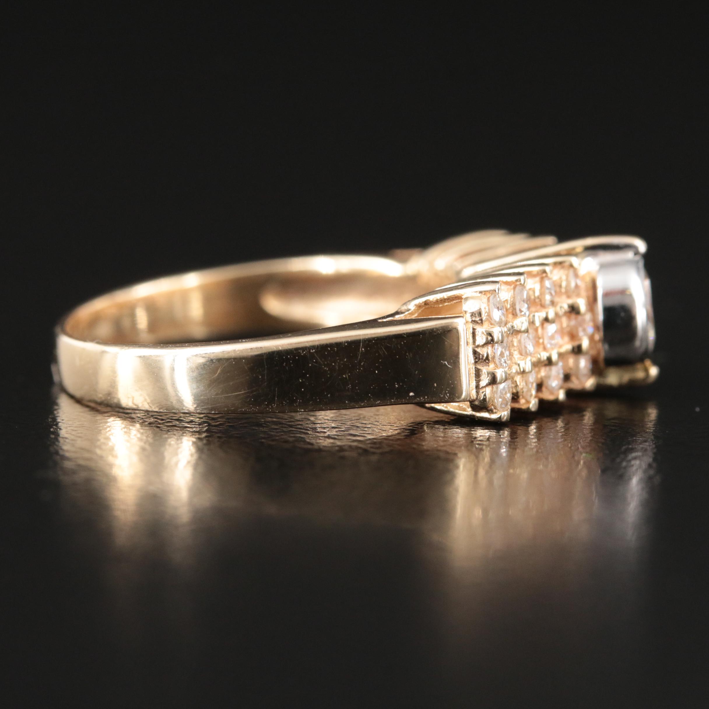 14K 0.71 CTW Diamond Ring