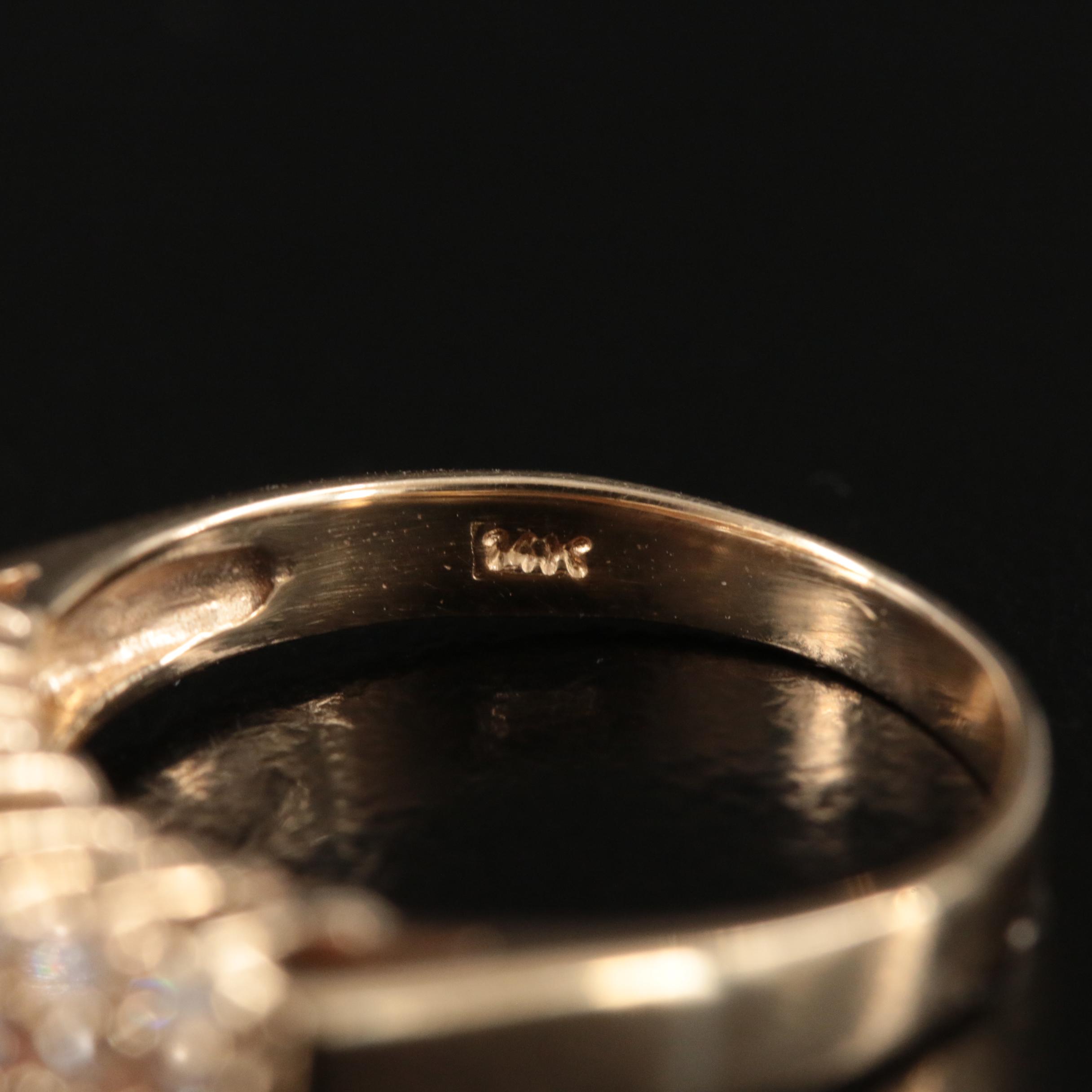 14K 0.71 CTW Diamond Ring