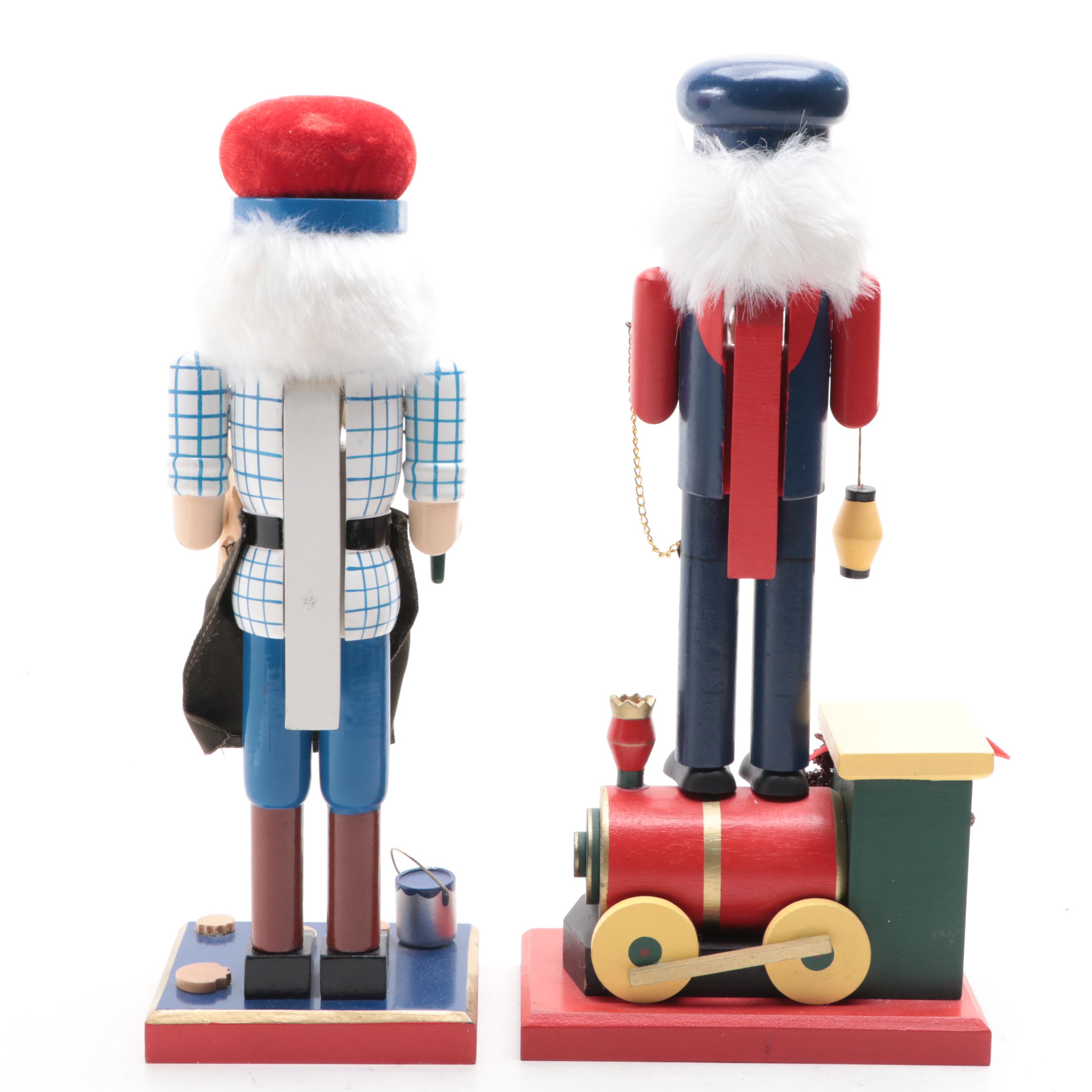 Station Master and Carpenter Nutcrackers