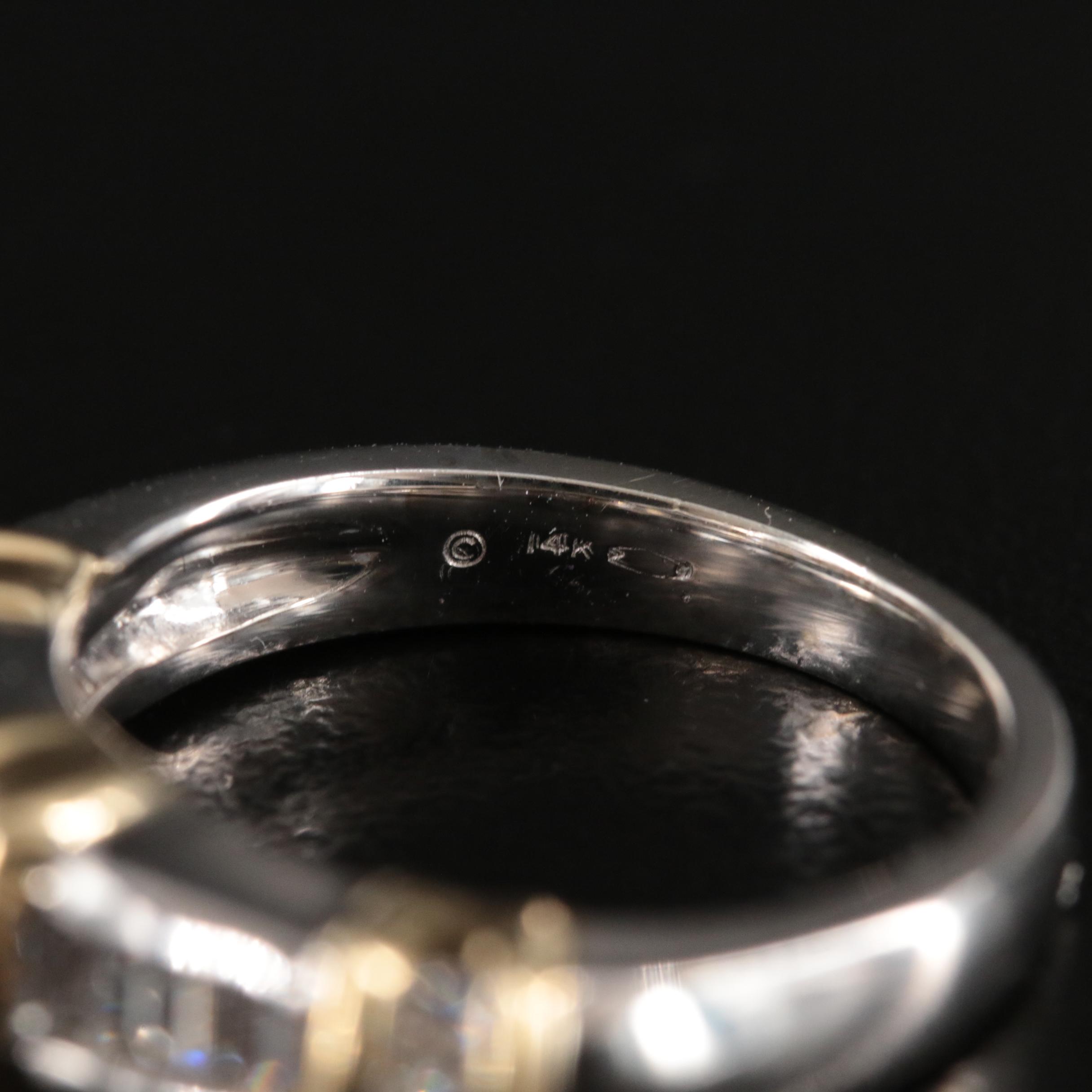 14K 0.98 CTW Diamond Ring