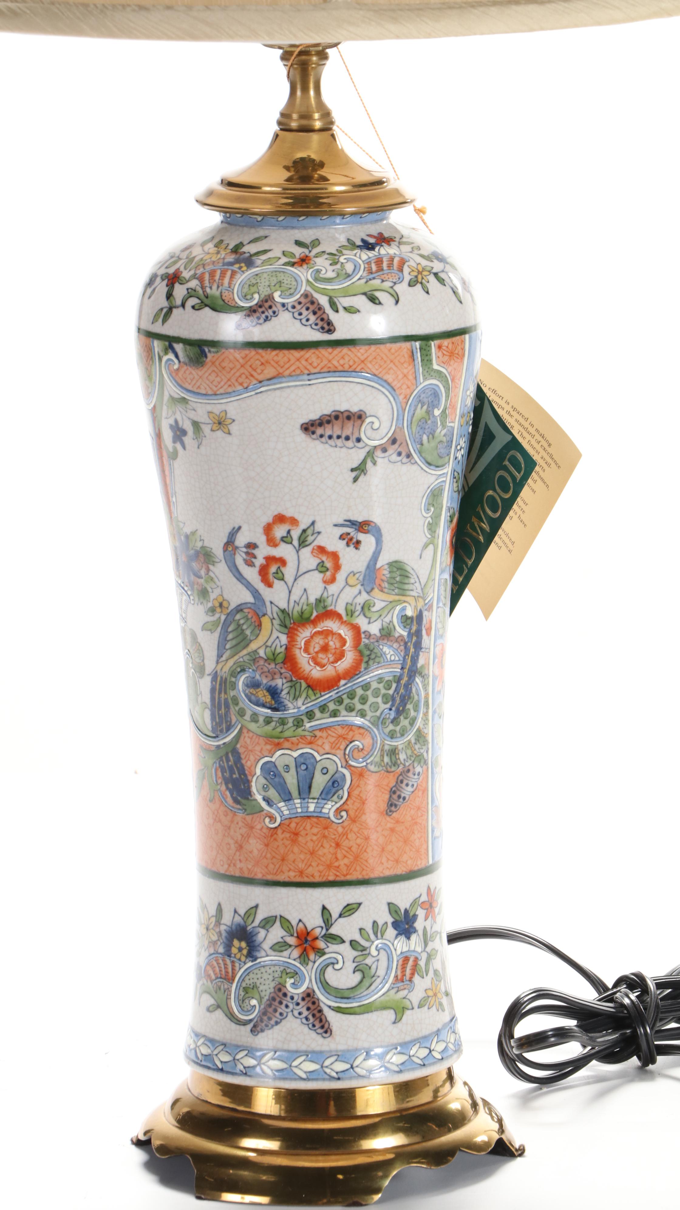 Wildwood Lamps Chinese Porcelain Vase Table Lamp