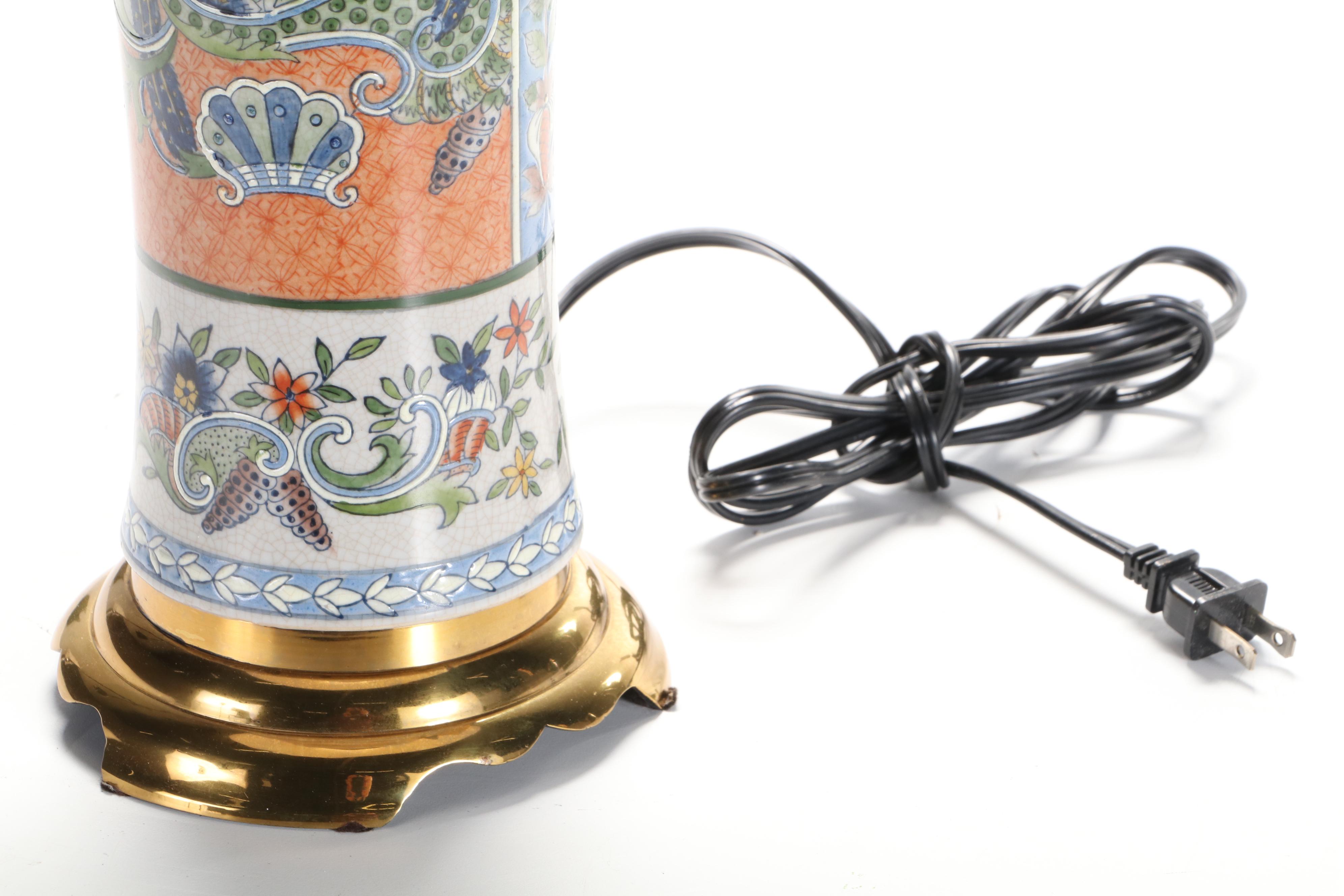 Wildwood Lamps Chinese Porcelain Vase Table Lamp