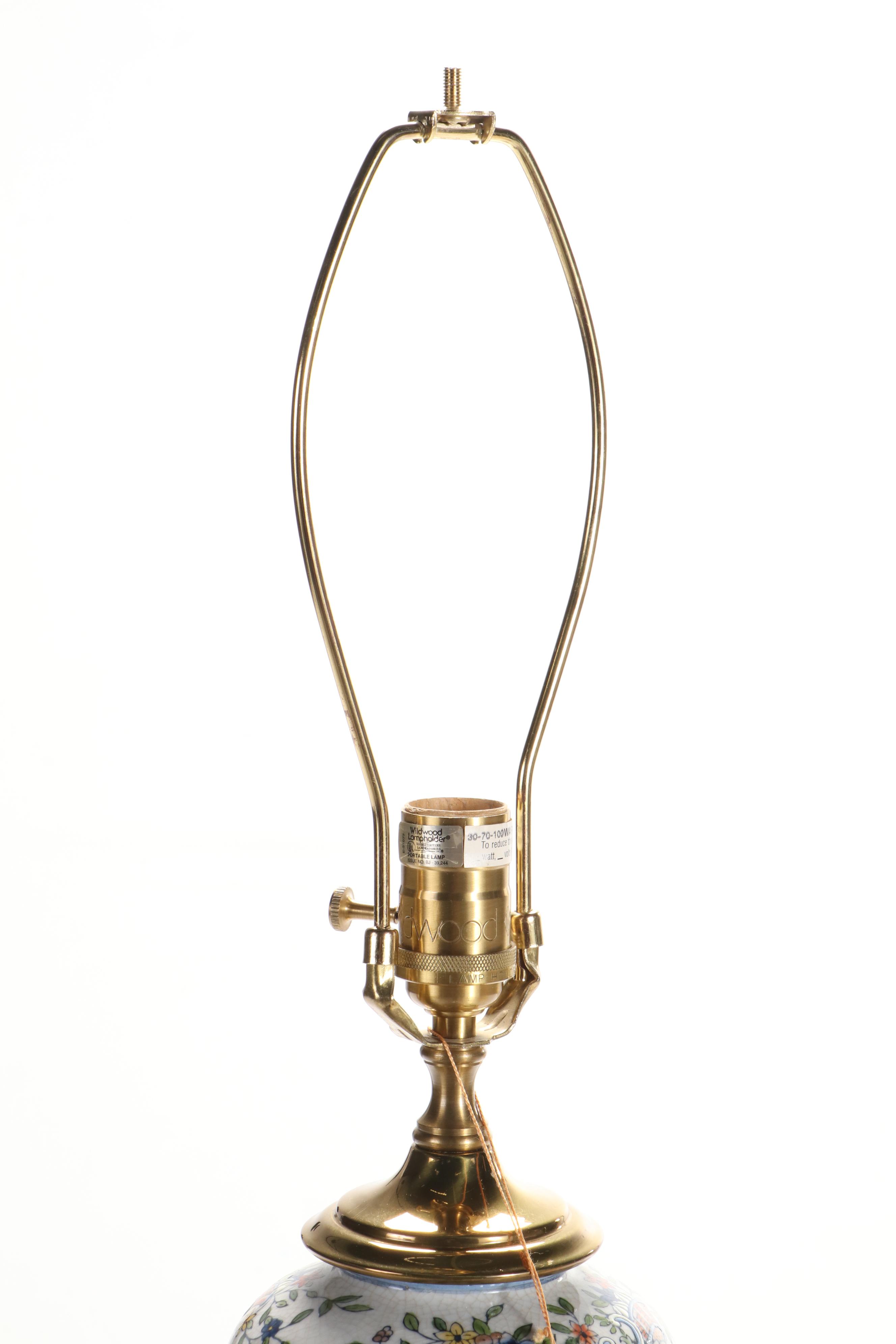 Wildwood Lamps Chinese Porcelain Vase Table Lamp