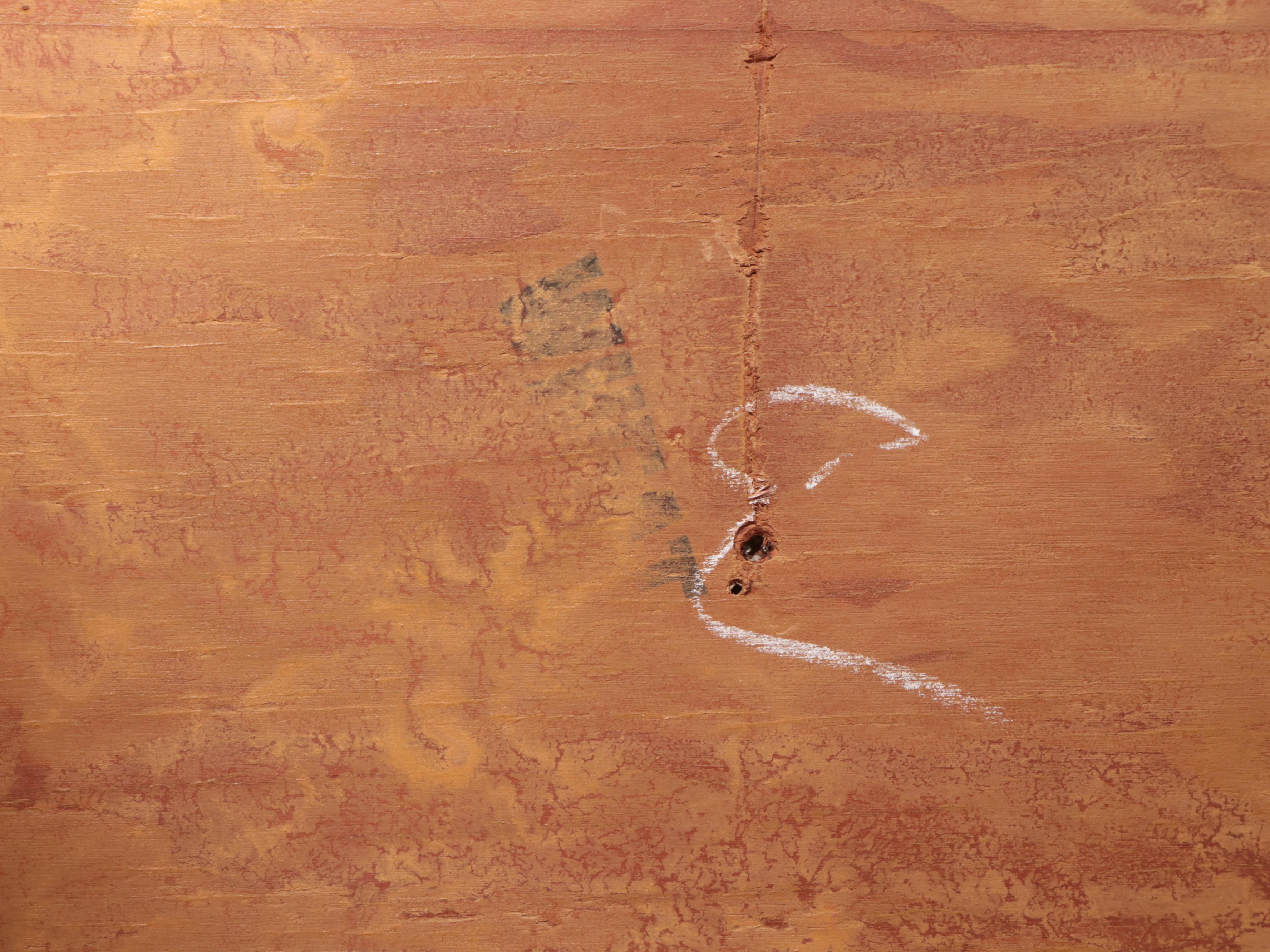 Heywood-Wakefield Mid Century Modern Double-Pedestal Desk in Wheat Finish