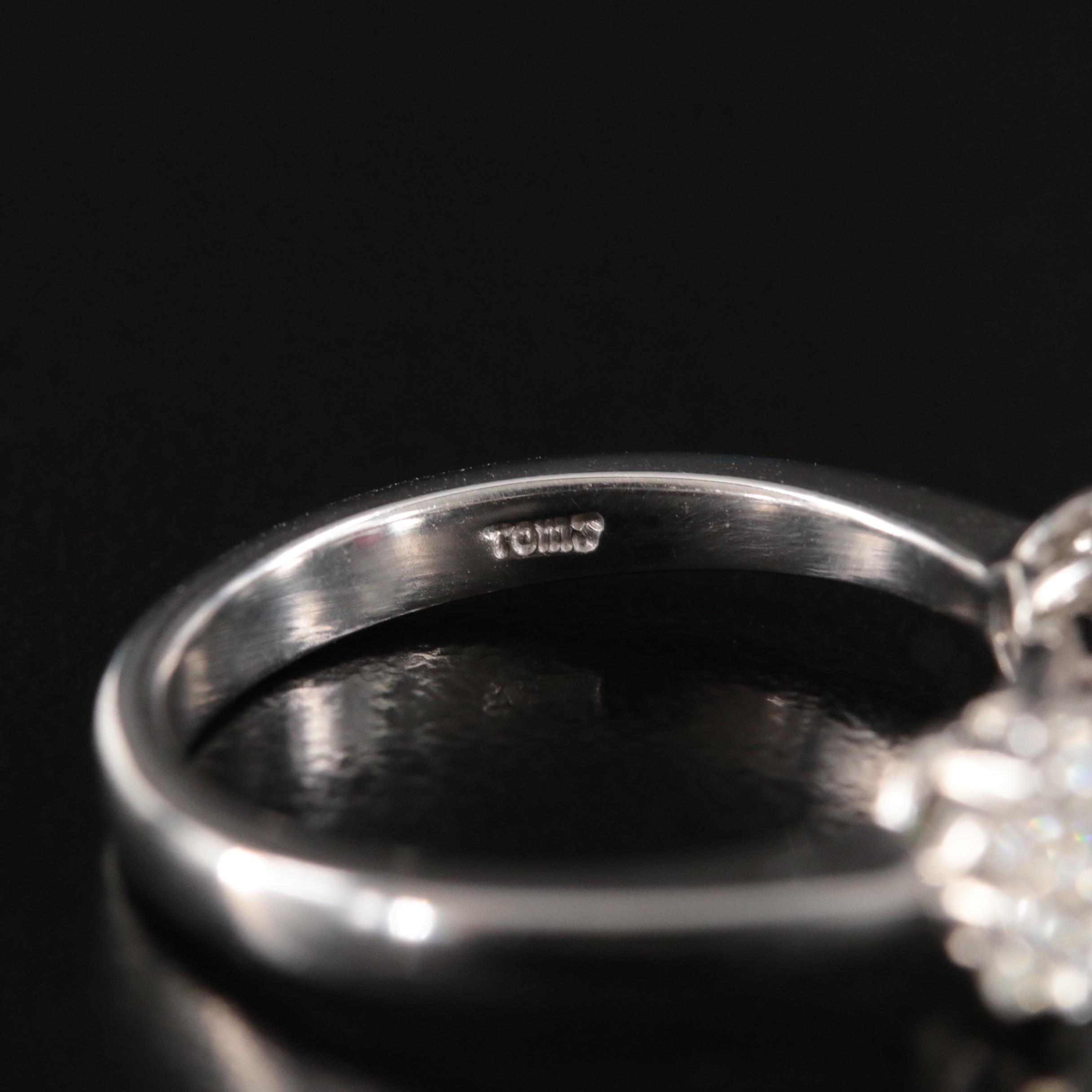 14K Spinel and Diamond Ring