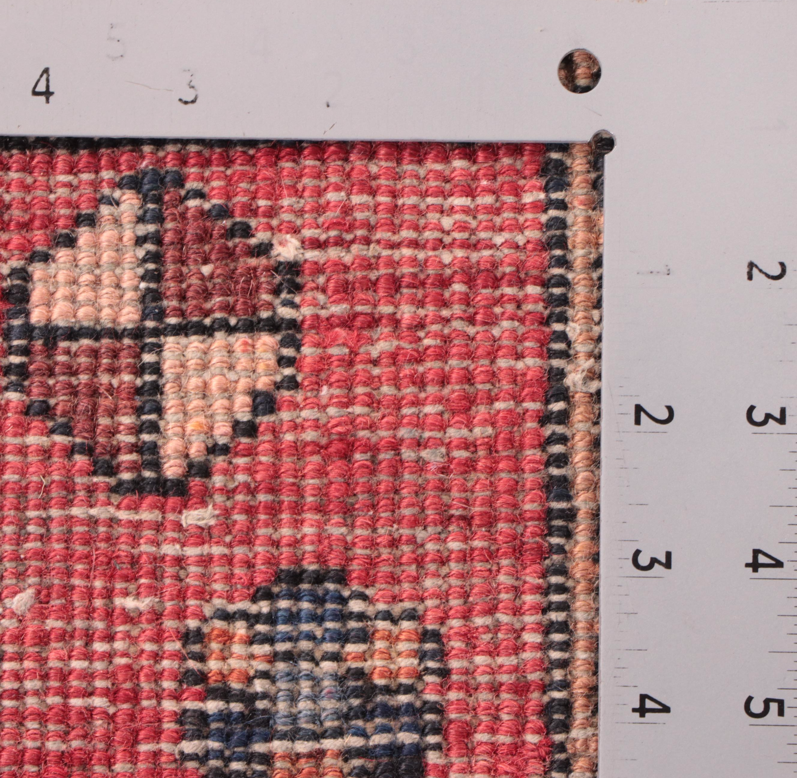 3'4 x 11'4 Hand-Knotted Persian Heriz Long Rug