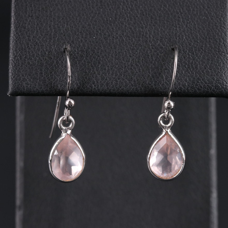 Gemstone Drop Earrings