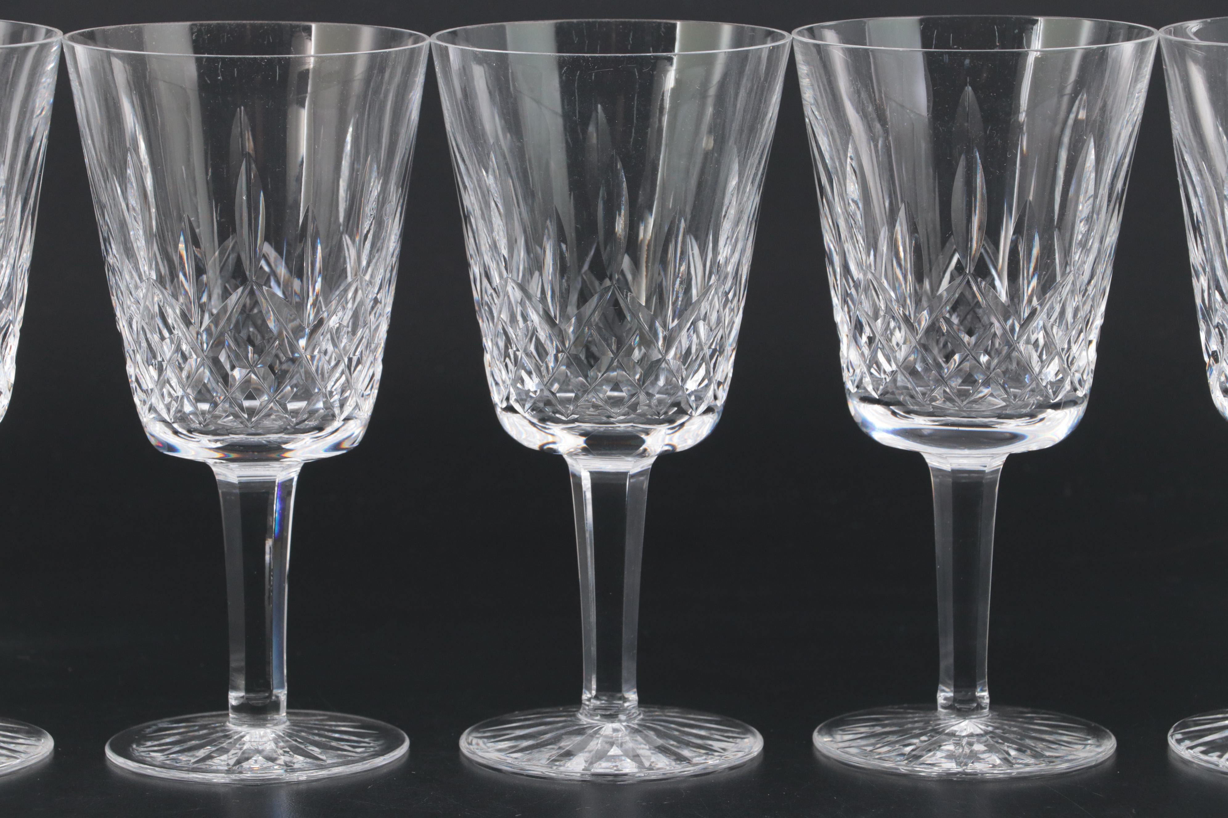 Waterford Crystal "Lismore" Water Goblets