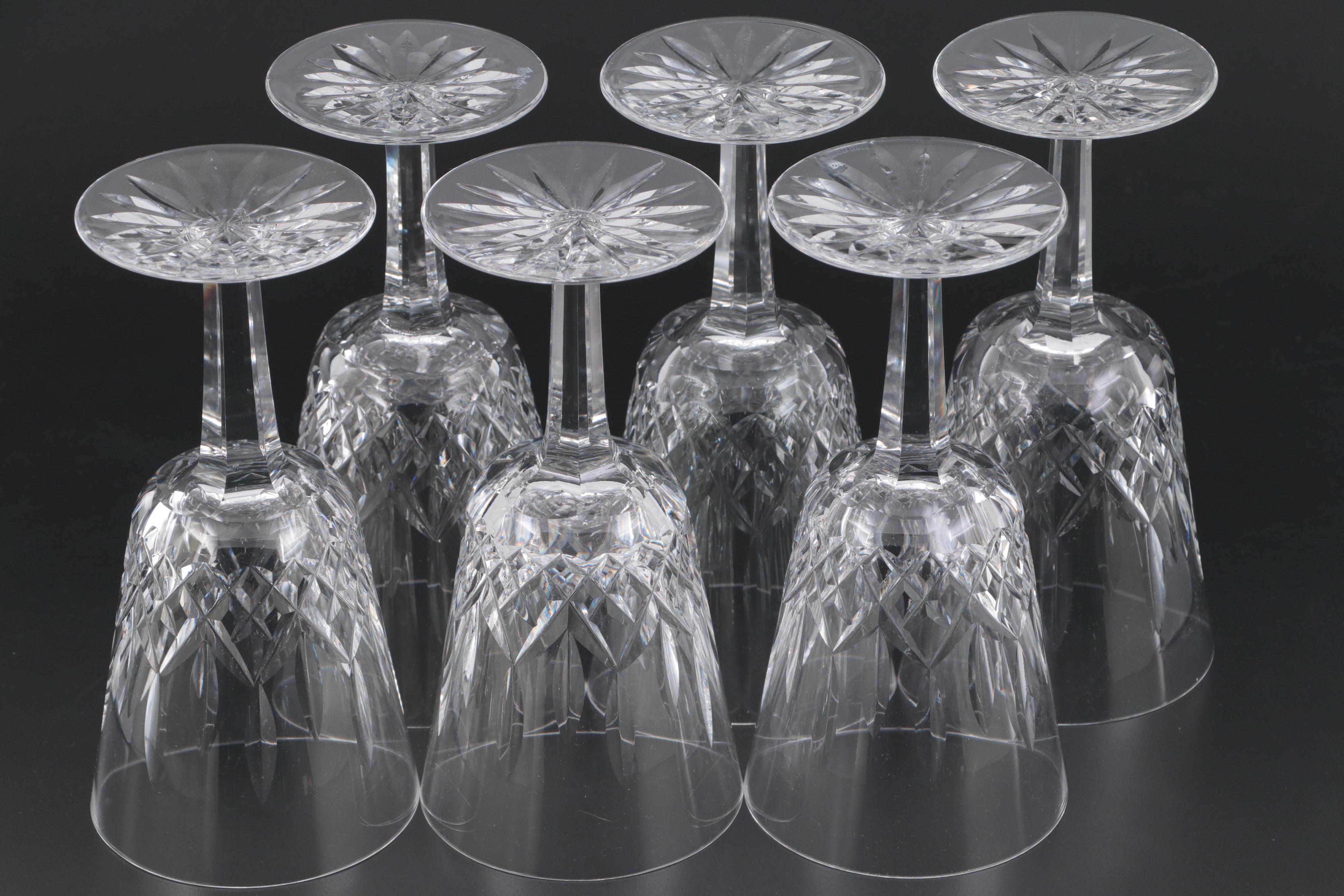 Waterford Crystal "Lismore" Water Goblets