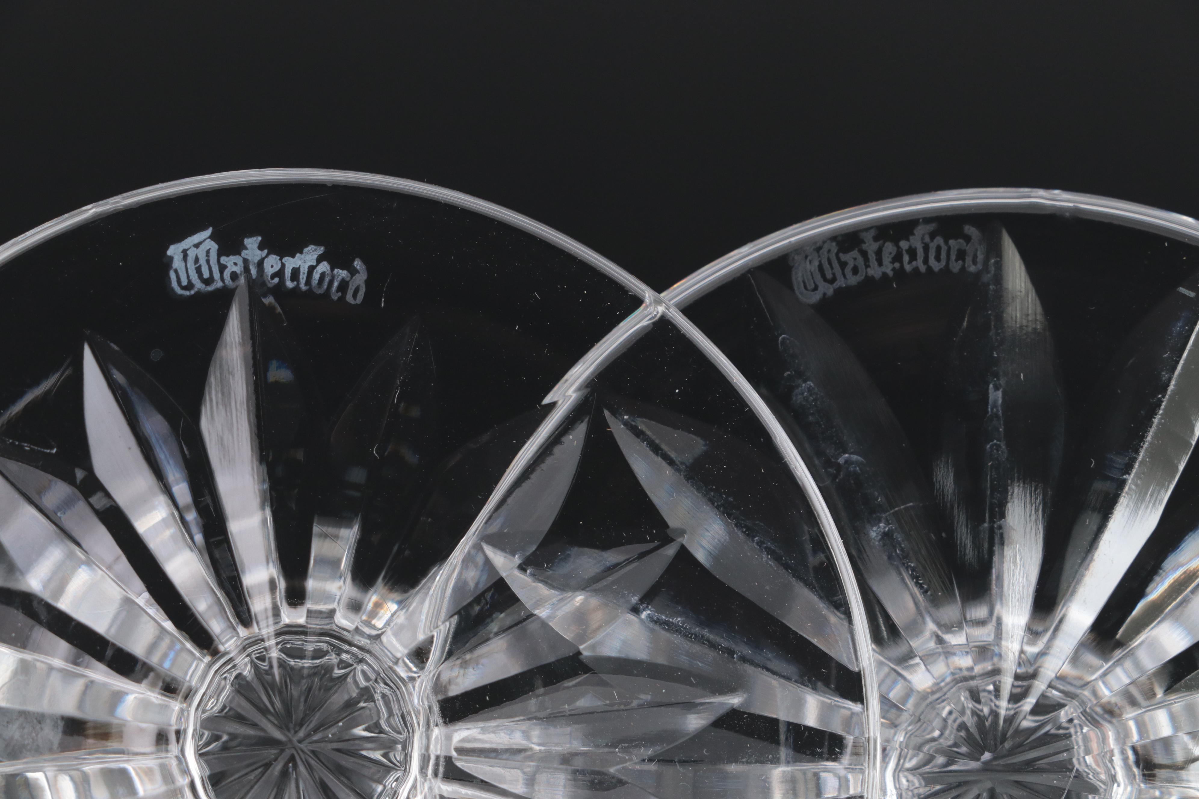Waterford Crystal "Lismore" Water Goblets