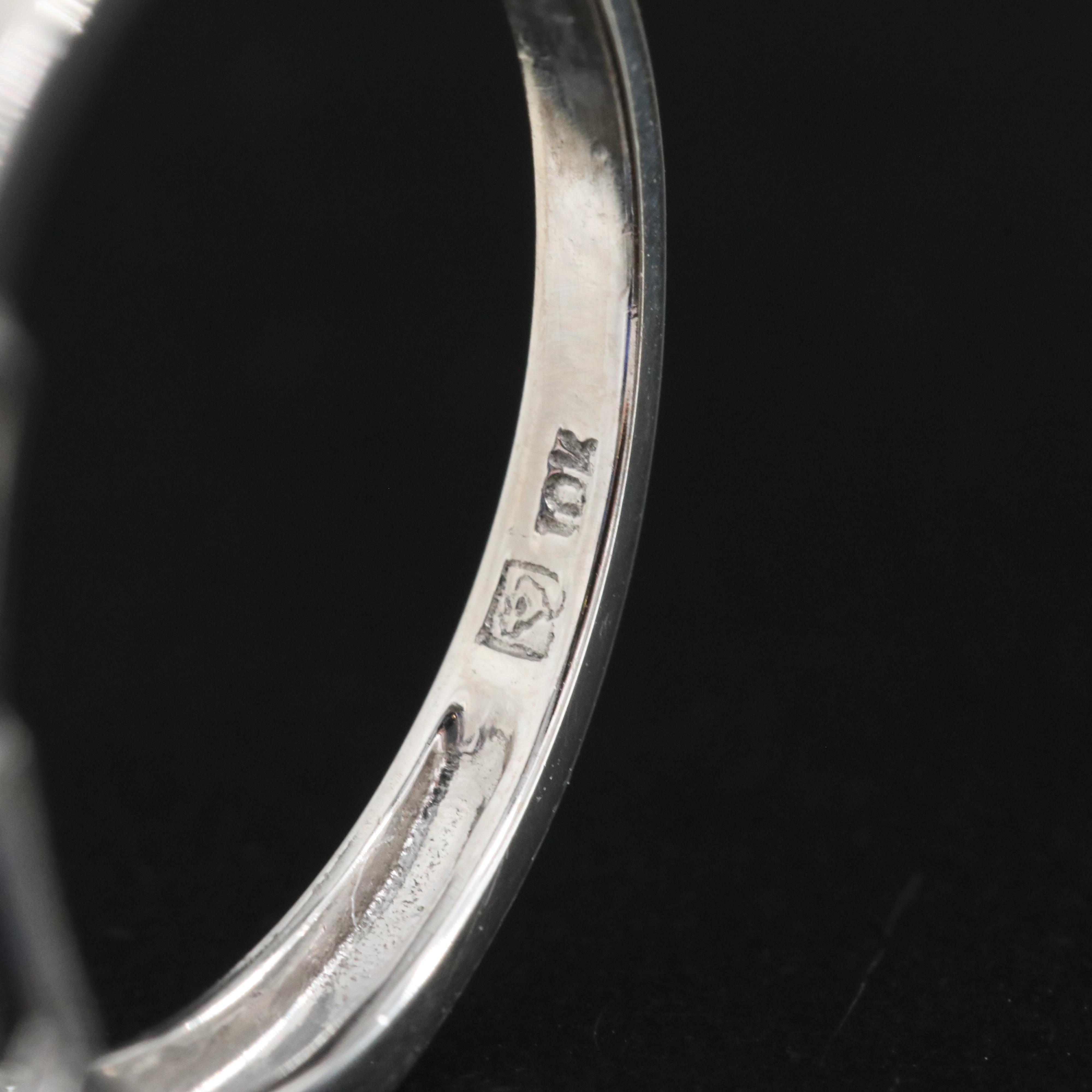 10K Sapphire and Diamond Ring