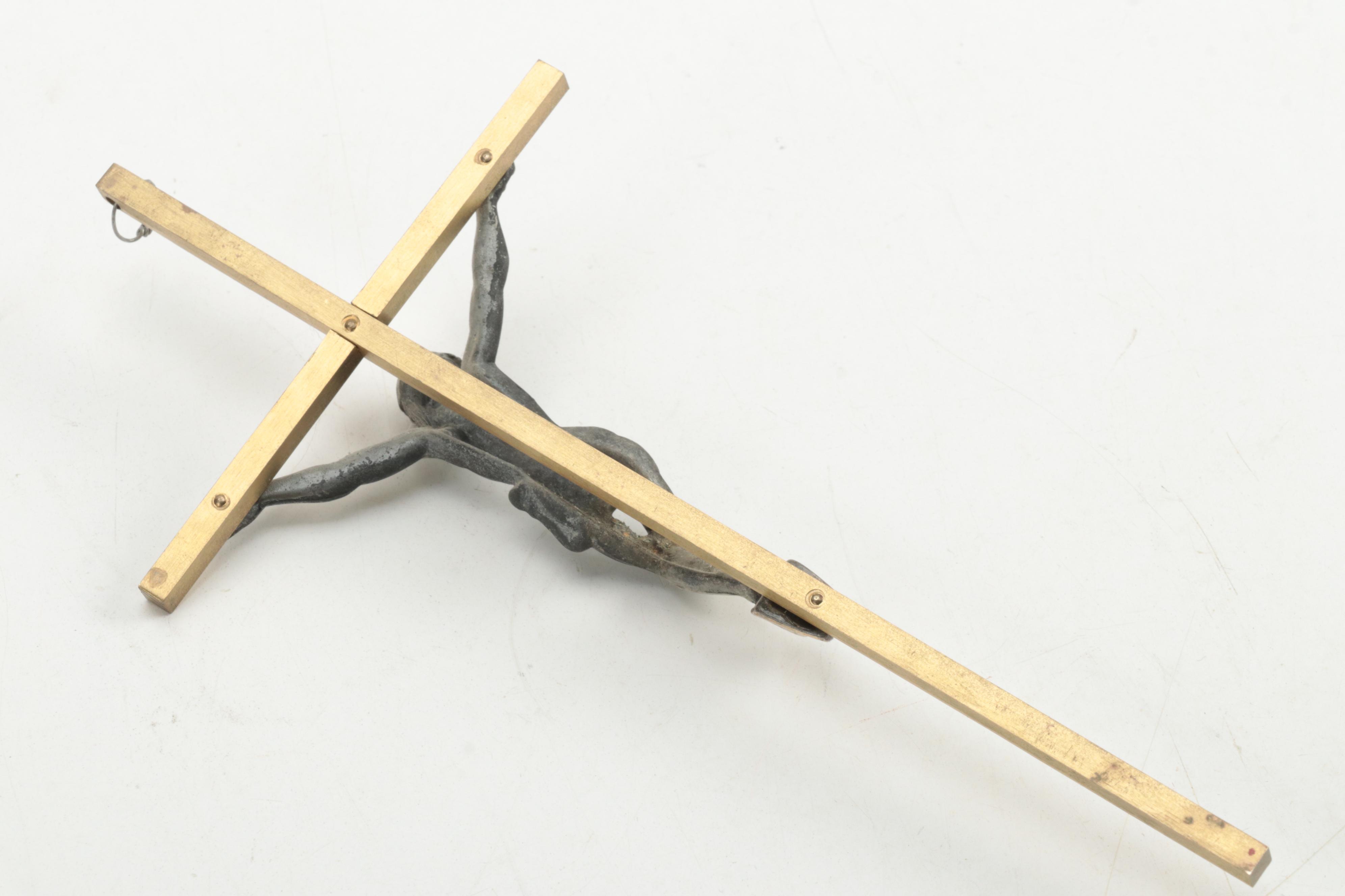 Priest's Stole with Extreme Unction Crucifix and Others