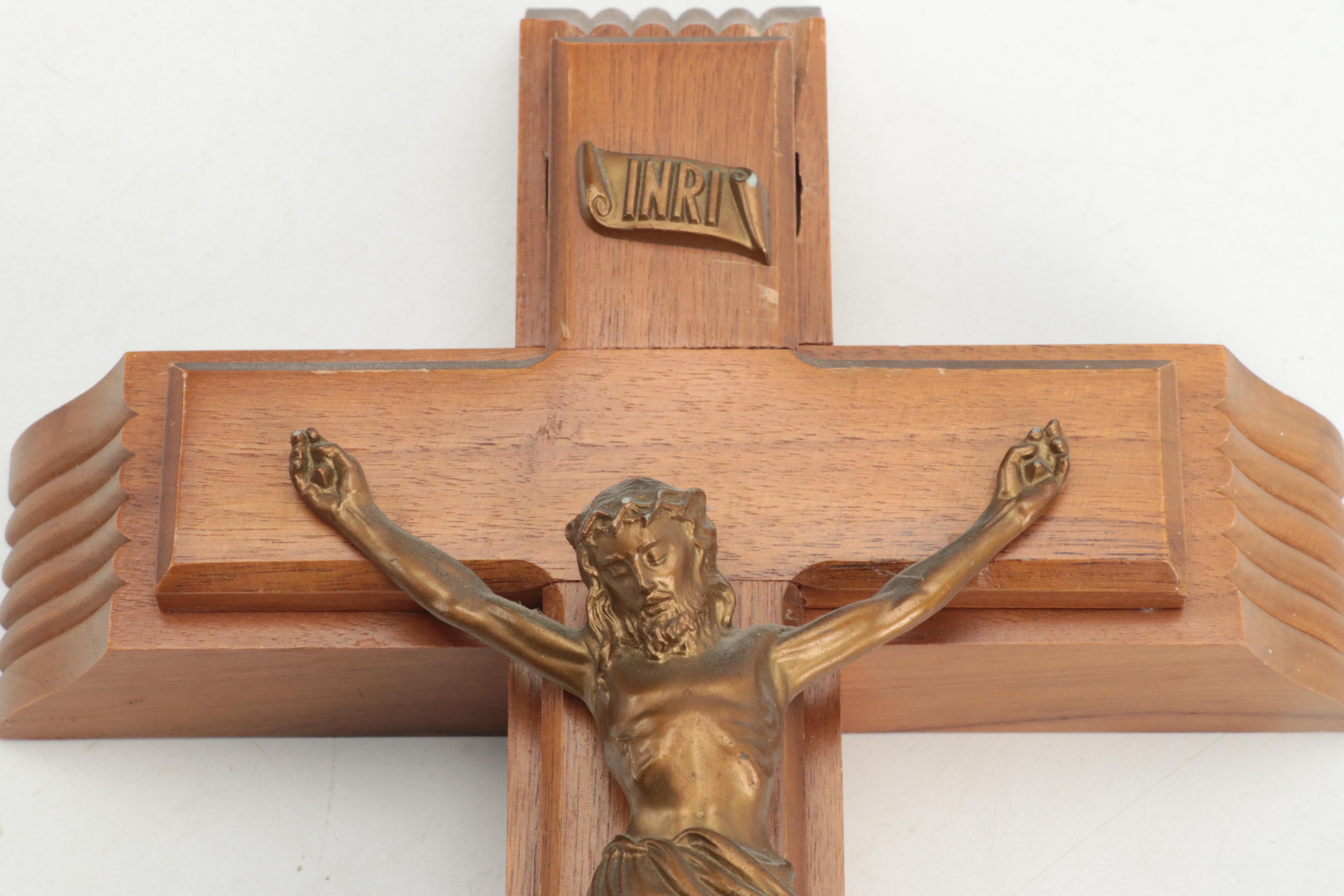 Priest's Stole with Extreme Unction Crucifix and Others