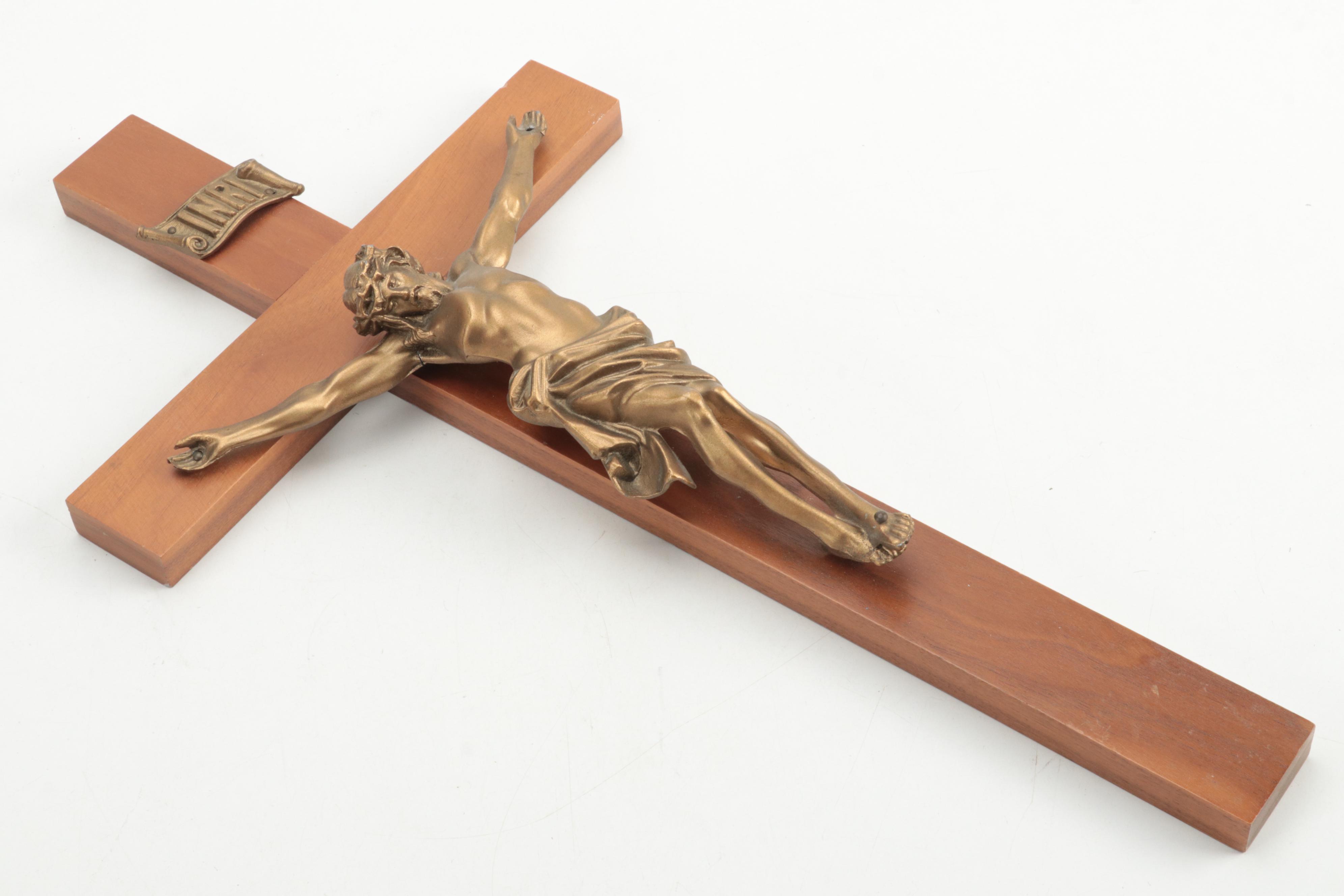 Priest's Stole with Extreme Unction Crucifix and Others