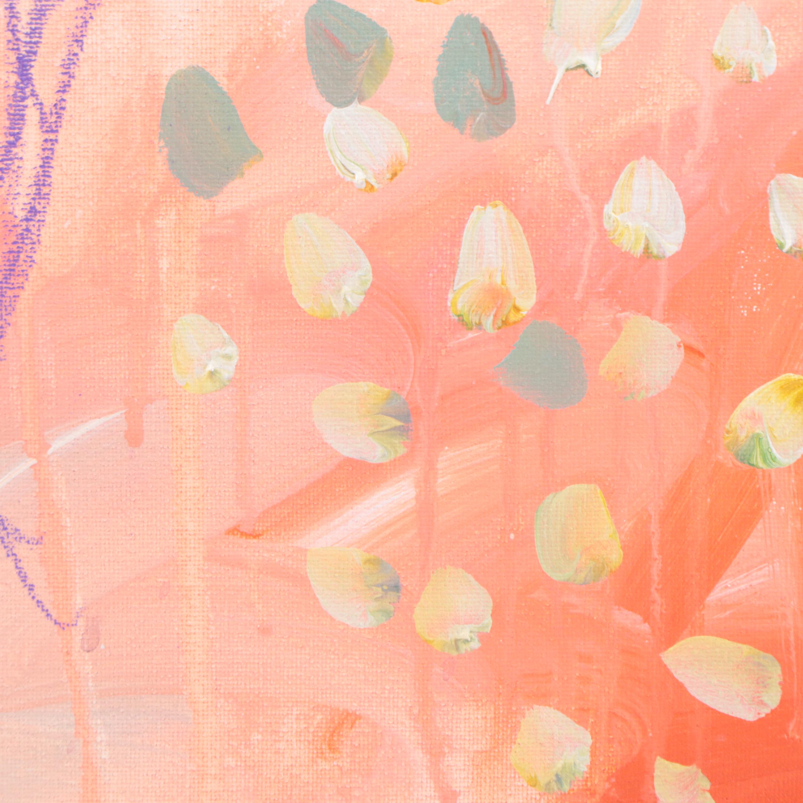 Kait Roberts Mixed Media Painting "Take a Break and Have Some Fun," 2023