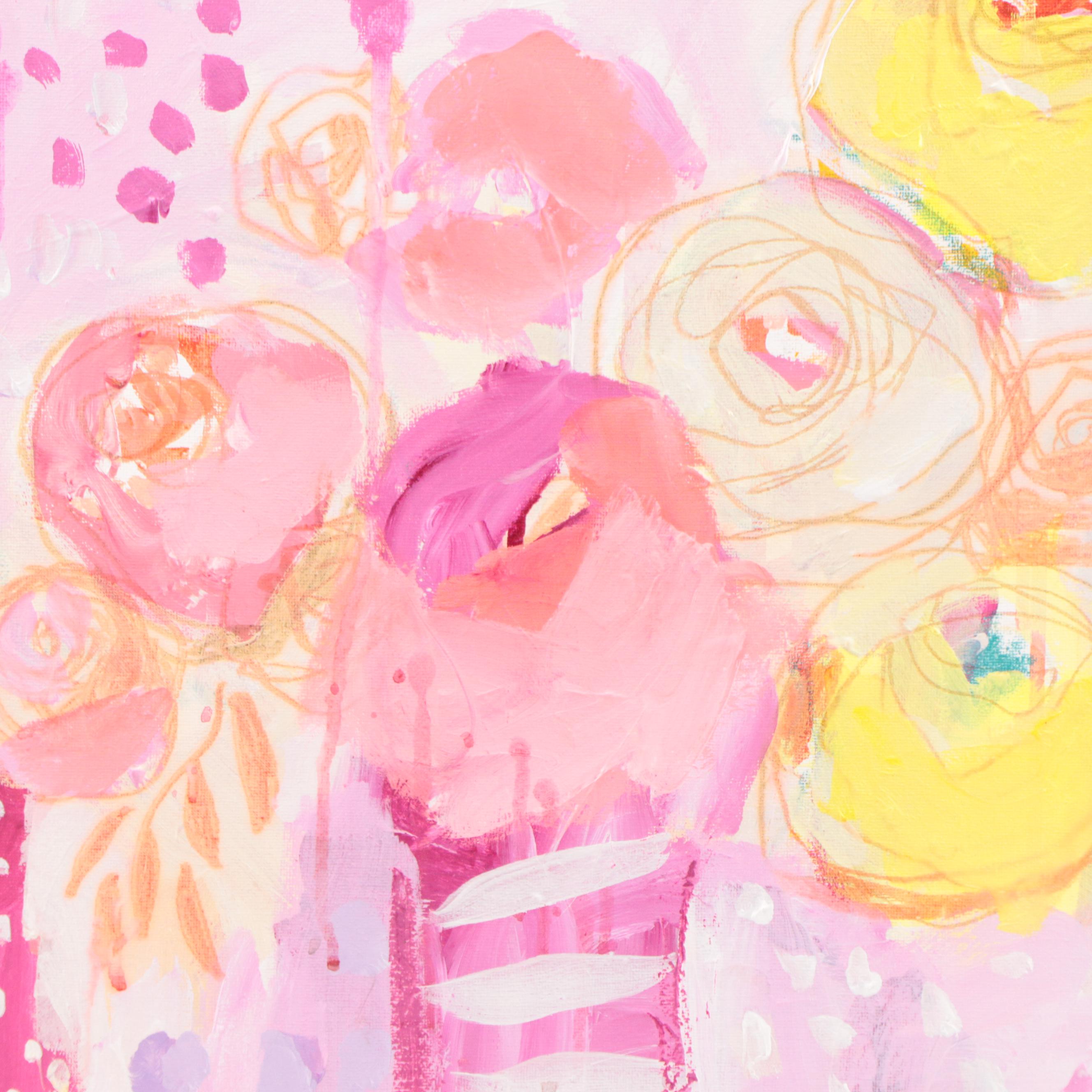 Kait Roberts Mixed Media Painting "Day Dreamers," 2023