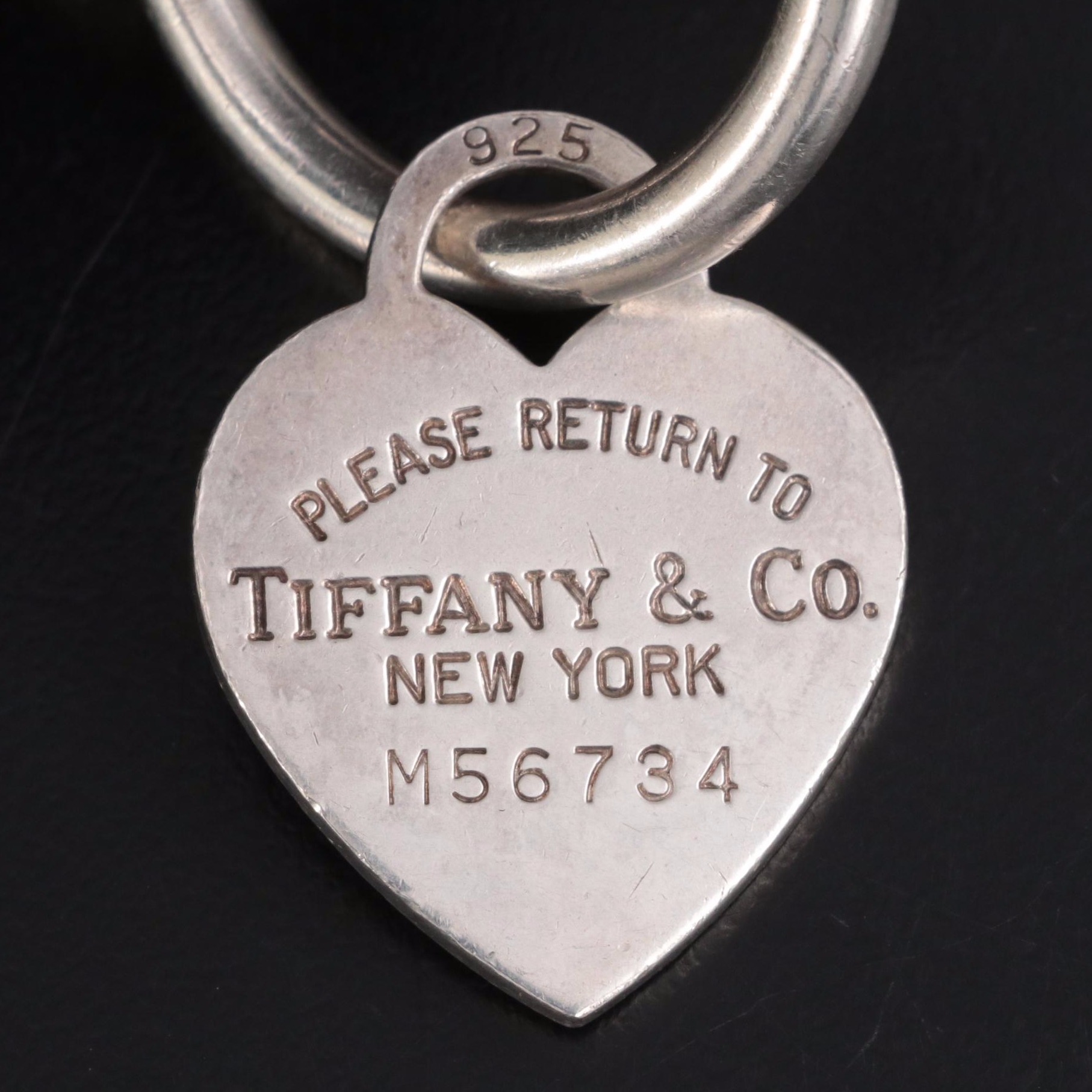 Tiffany & Co. Sterling Silver Key Ring