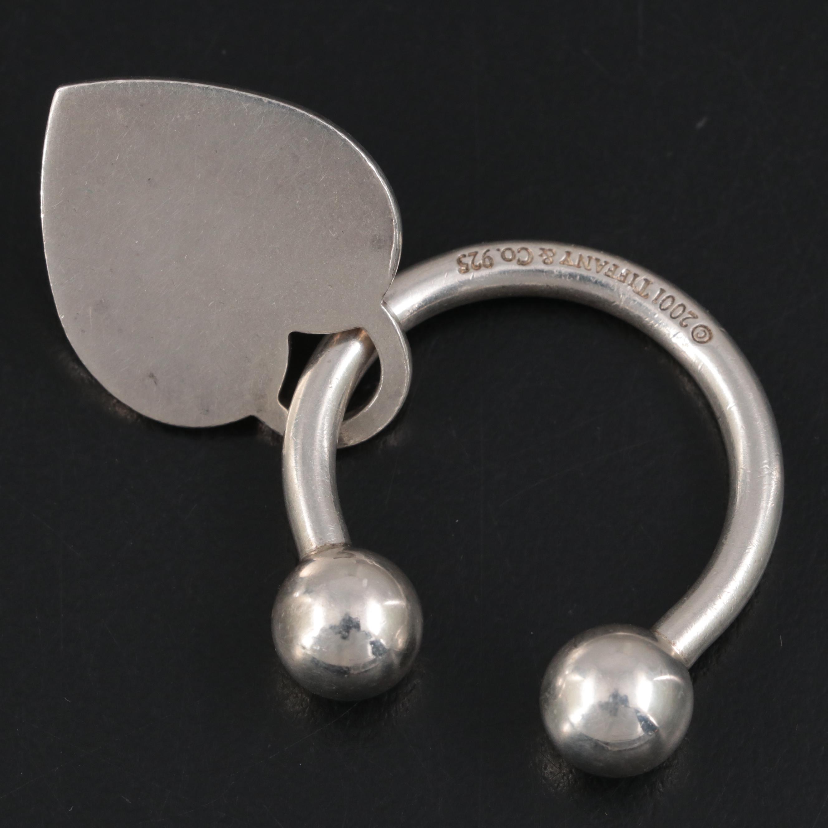 Tiffany & Co. Sterling Silver Key Ring