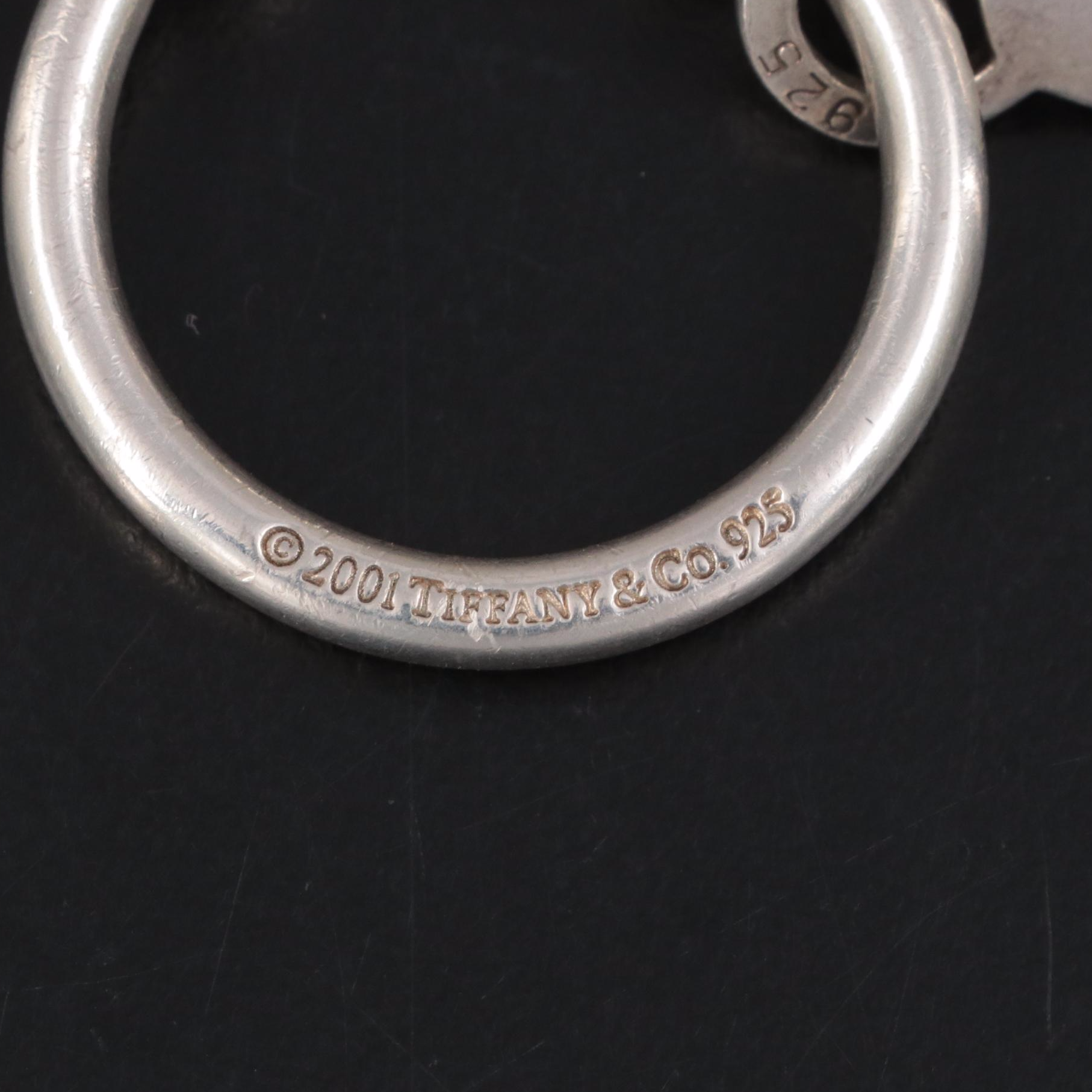 Tiffany & Co. Sterling Silver Key Ring