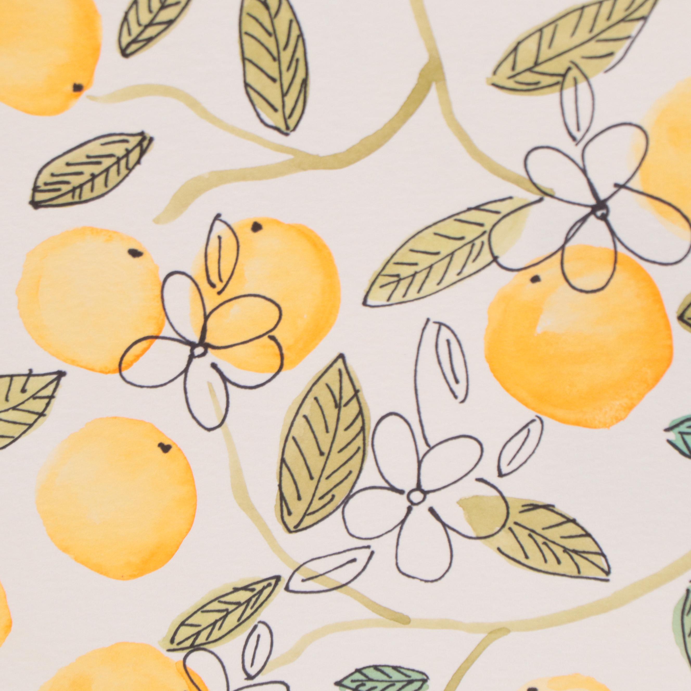 Kait Roberts Ink and Watercolor Painting "Clementine," 2018