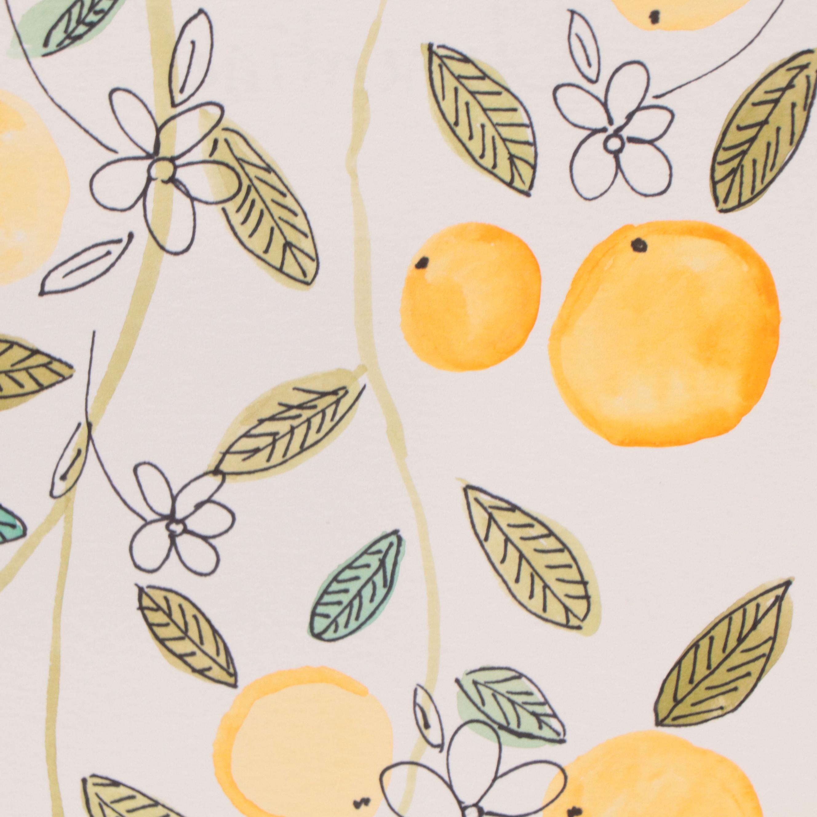 Kait Roberts Ink and Watercolor Painting "Clementine," 2018