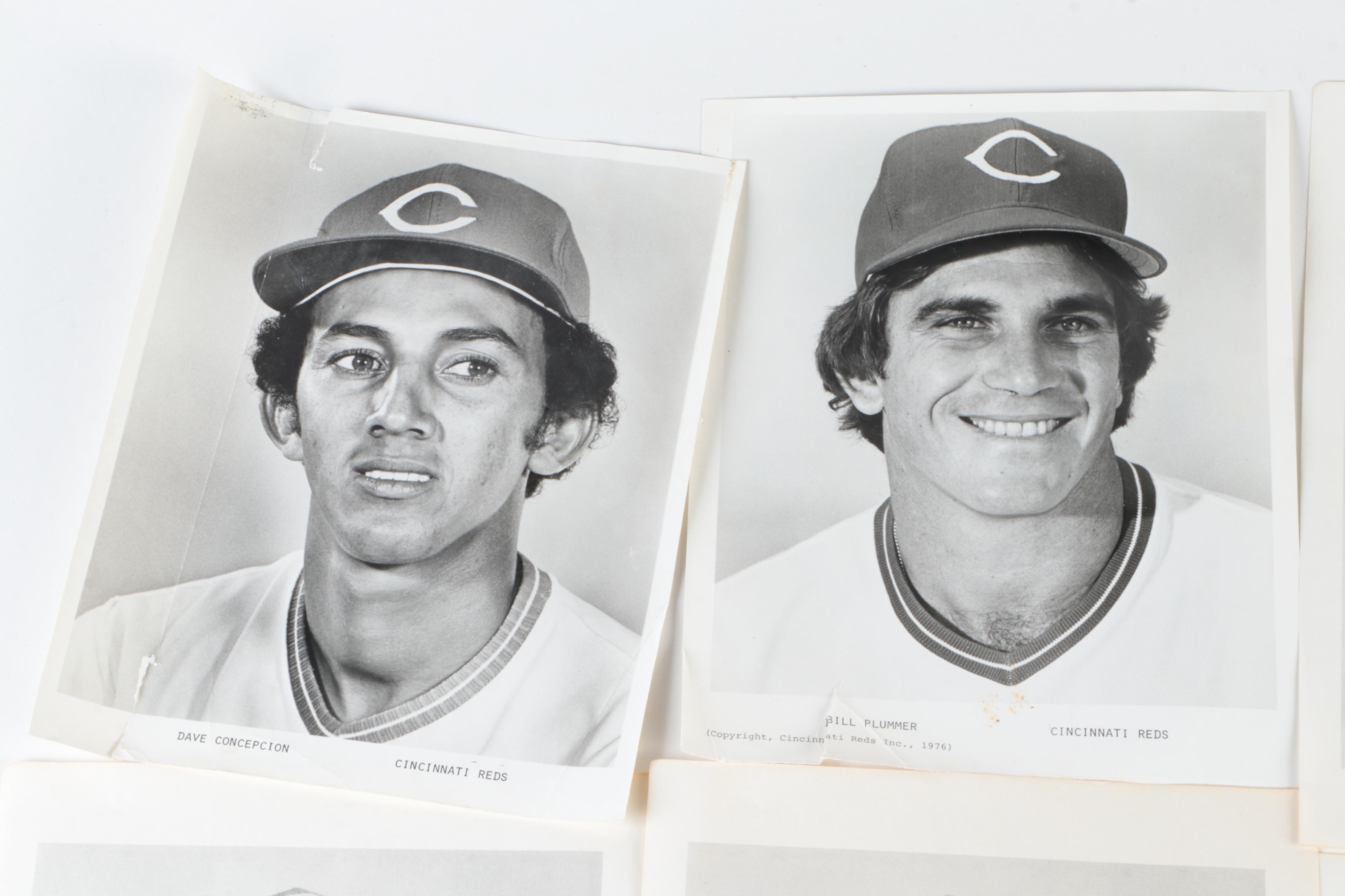 Kluzewski, Nuxhall, Sabo Signed with More Cincinnati Reds Posters and Prints,
