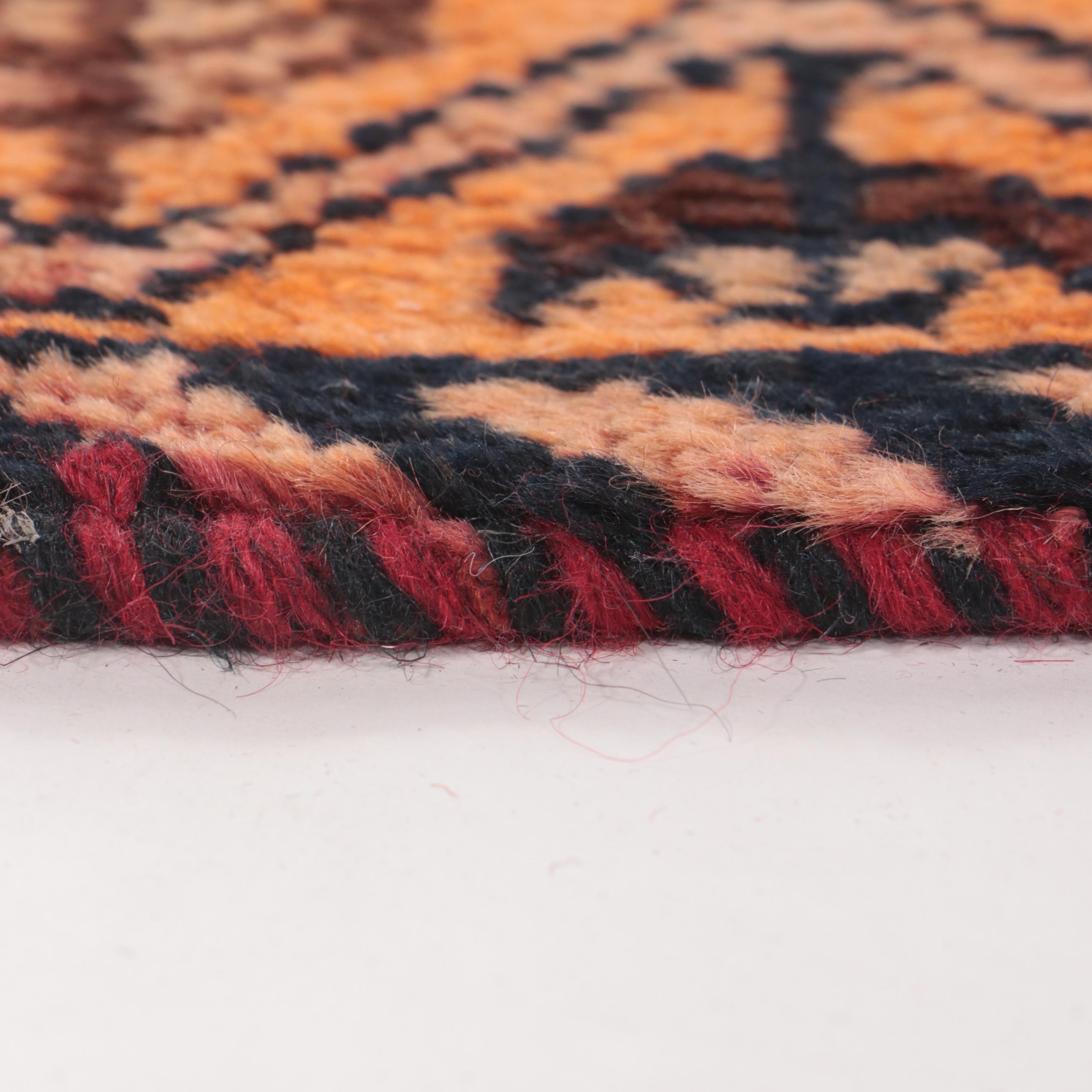 4' x 7'2 Hand-Knotted Persian Shiraz Area Rug