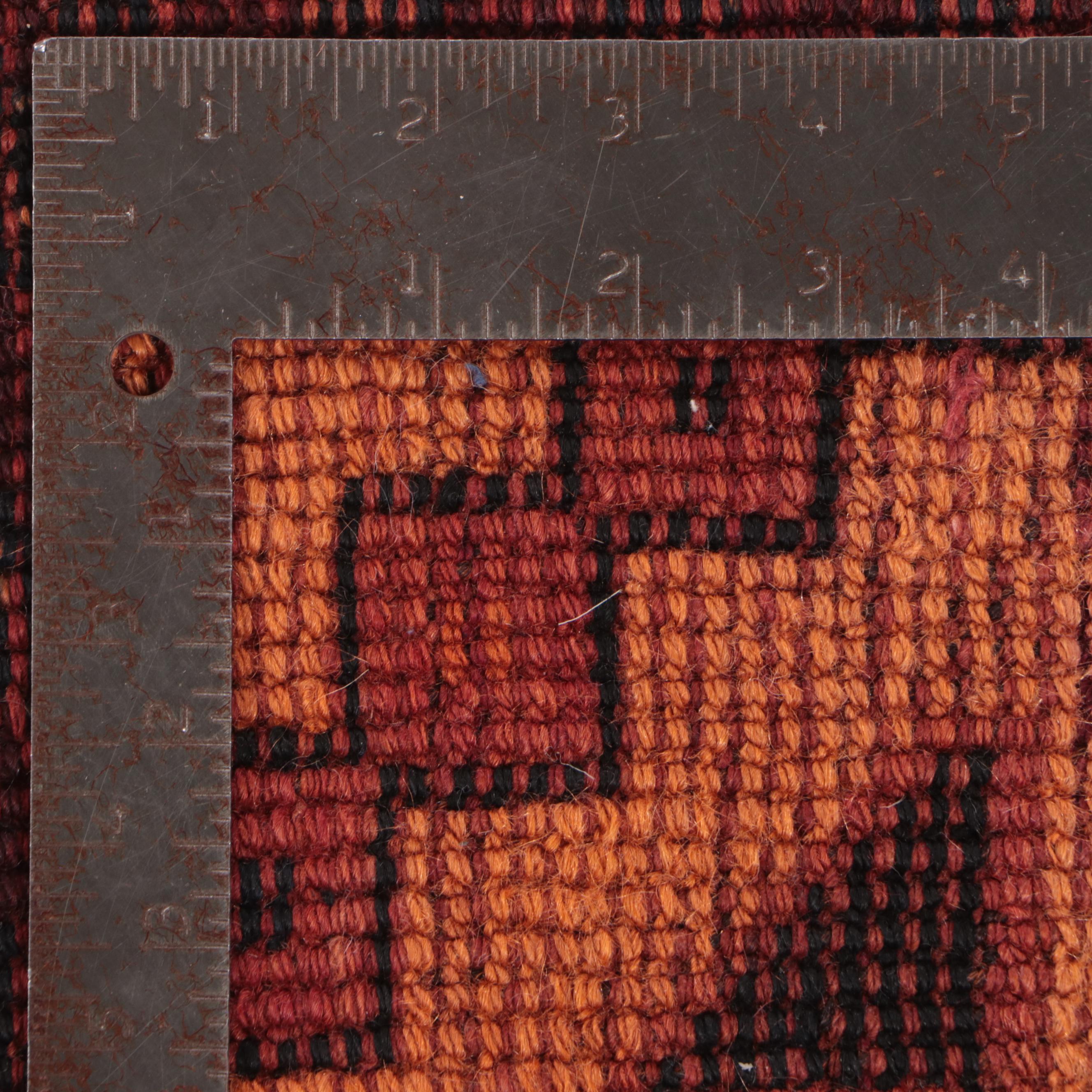 4' x 7'2 Hand-Knotted Persian Shiraz Area Rug