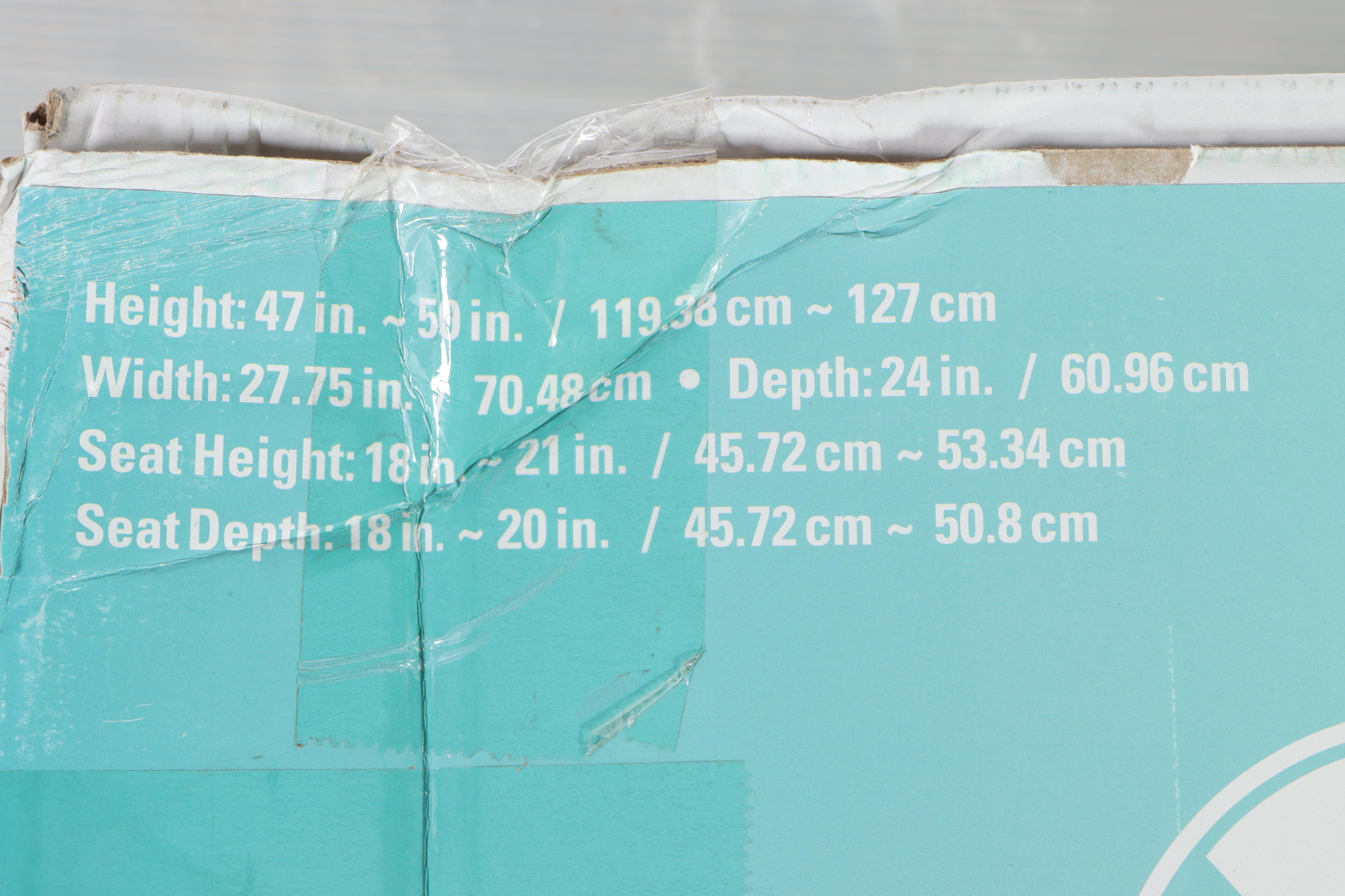 Wellness by Design Ergonomic Mesh Back Office Chair With Headrest