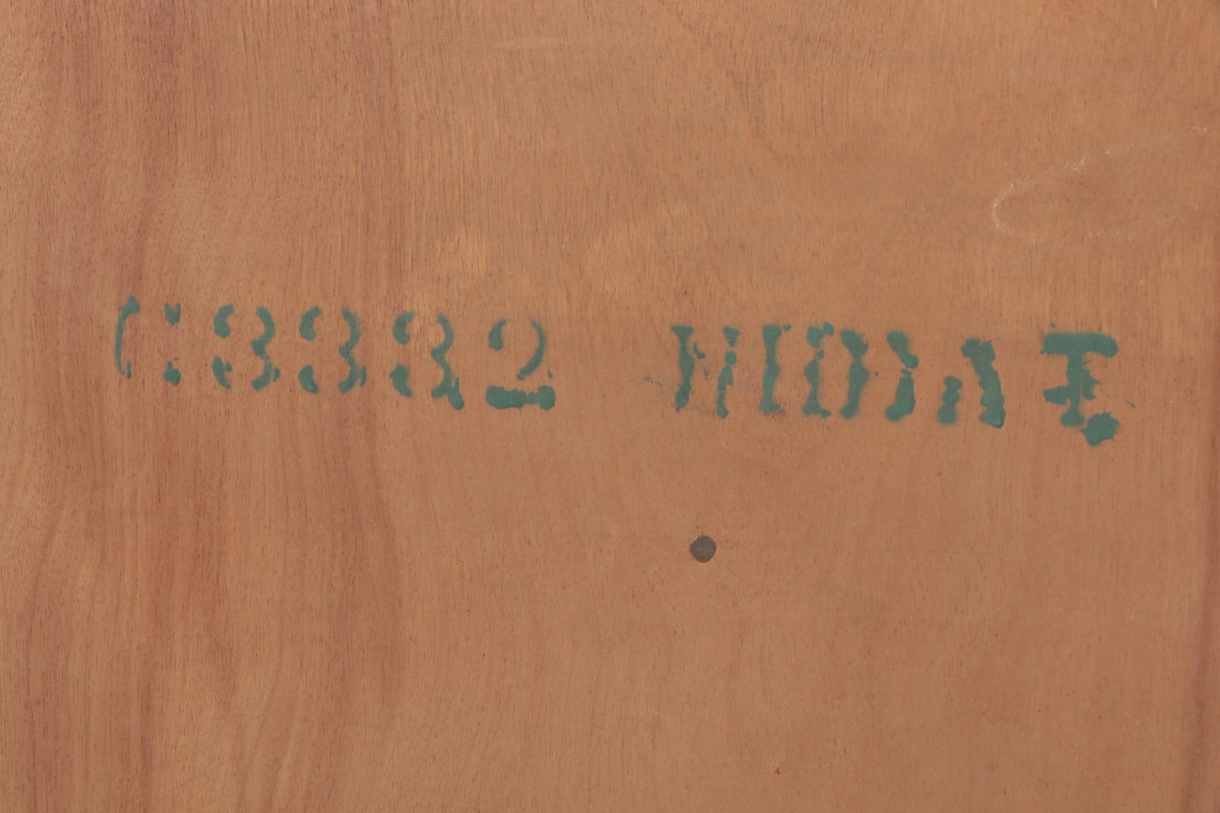 Heywood-Wakefield Mid Century Modern Five-Drawer Chest in Wheat Finish