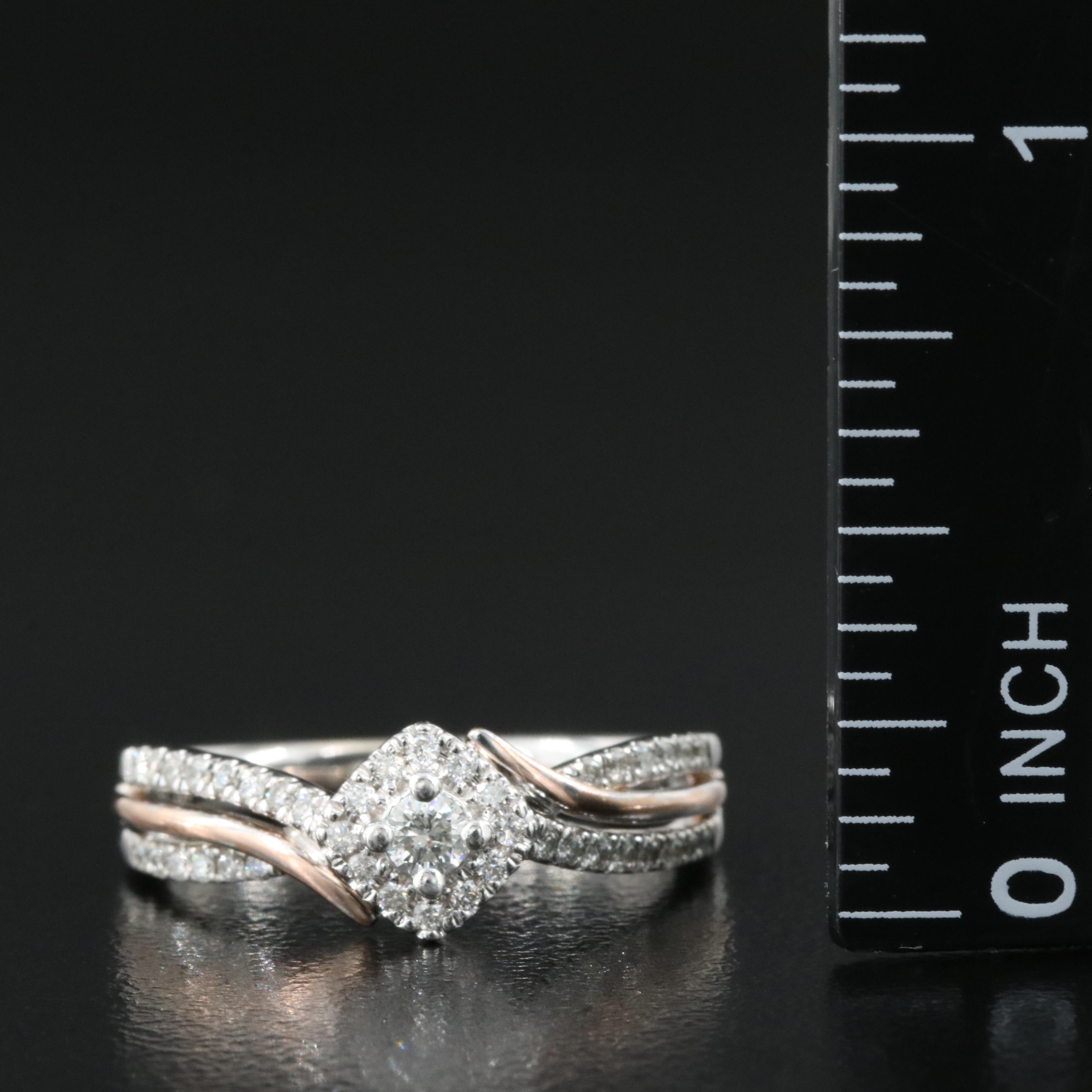 Adrianna Papell 14K 0.34 CTW Diamond Ring