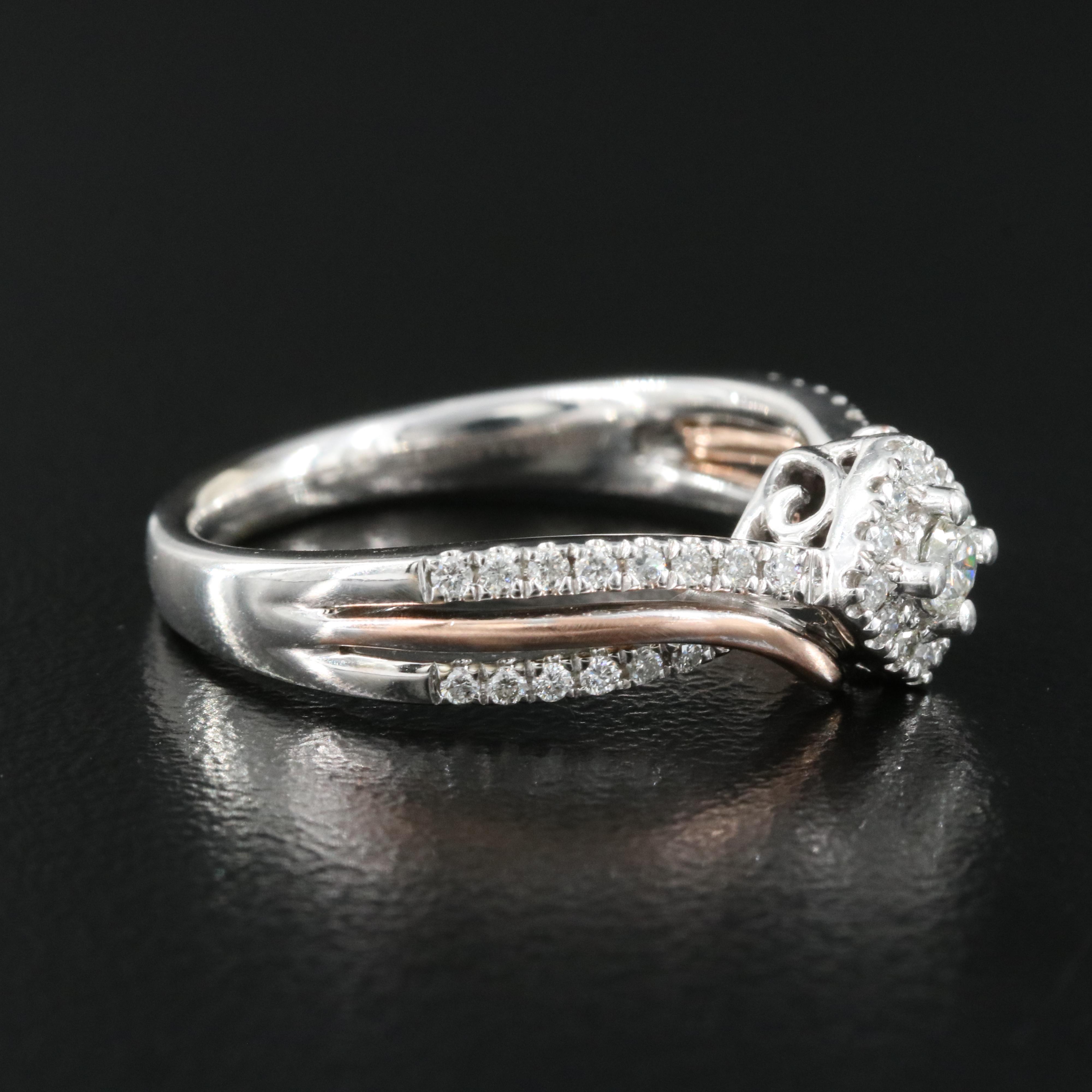 Adrianna Papell 14K 0.34 CTW Diamond Ring