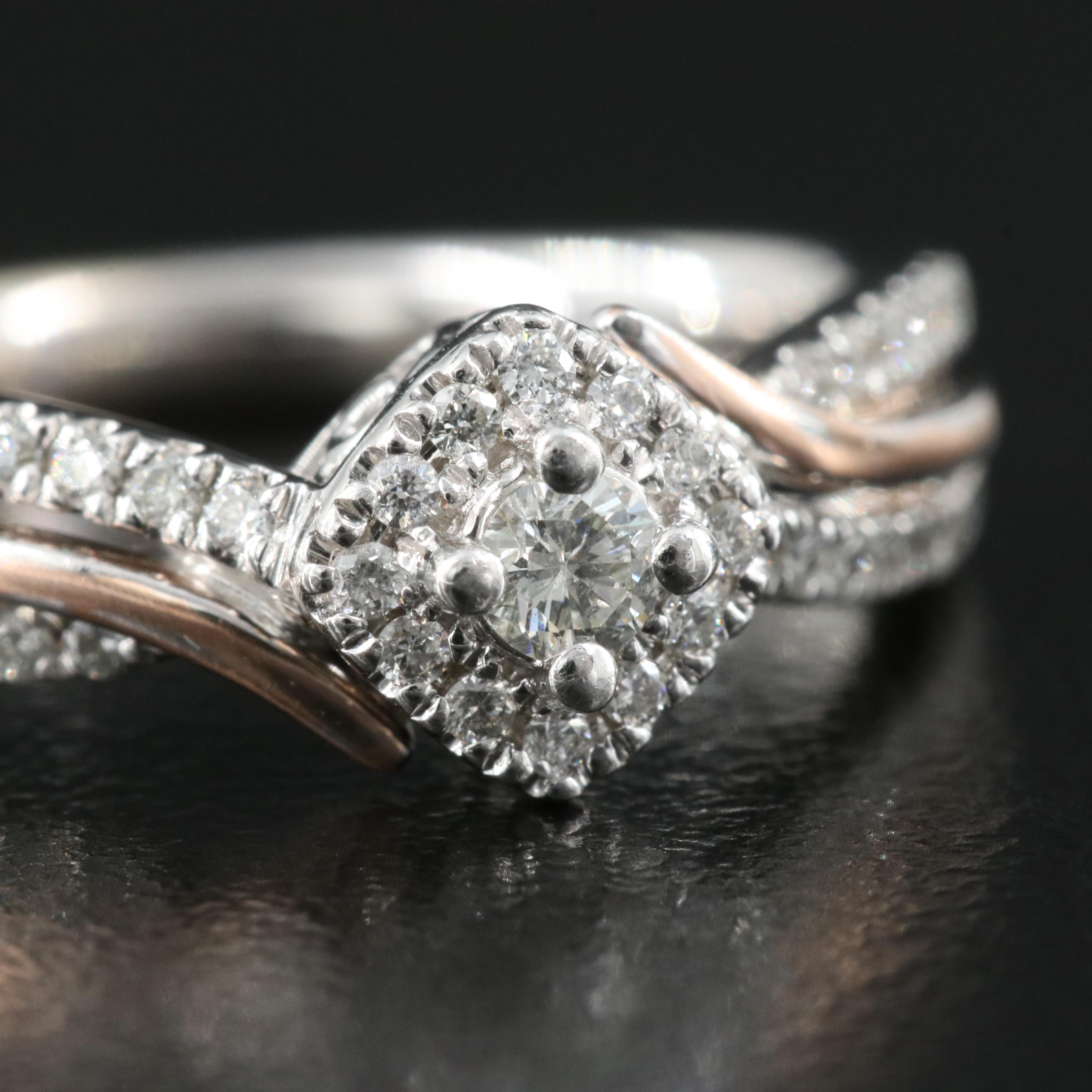 Adrianna Papell 14K 0.34 CTW Diamond Ring