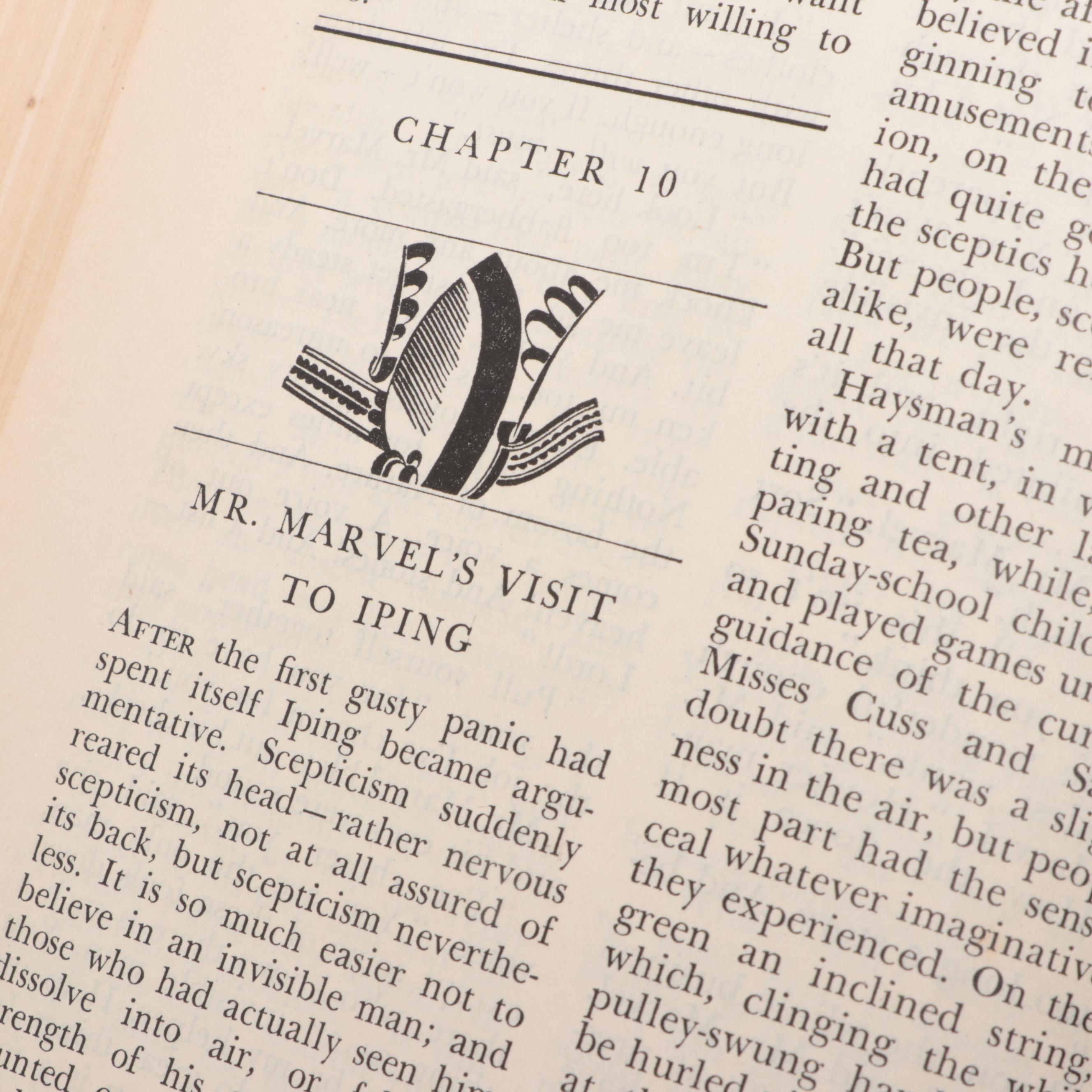 "Seven Famous Novels" by H. G. Wells, 1934