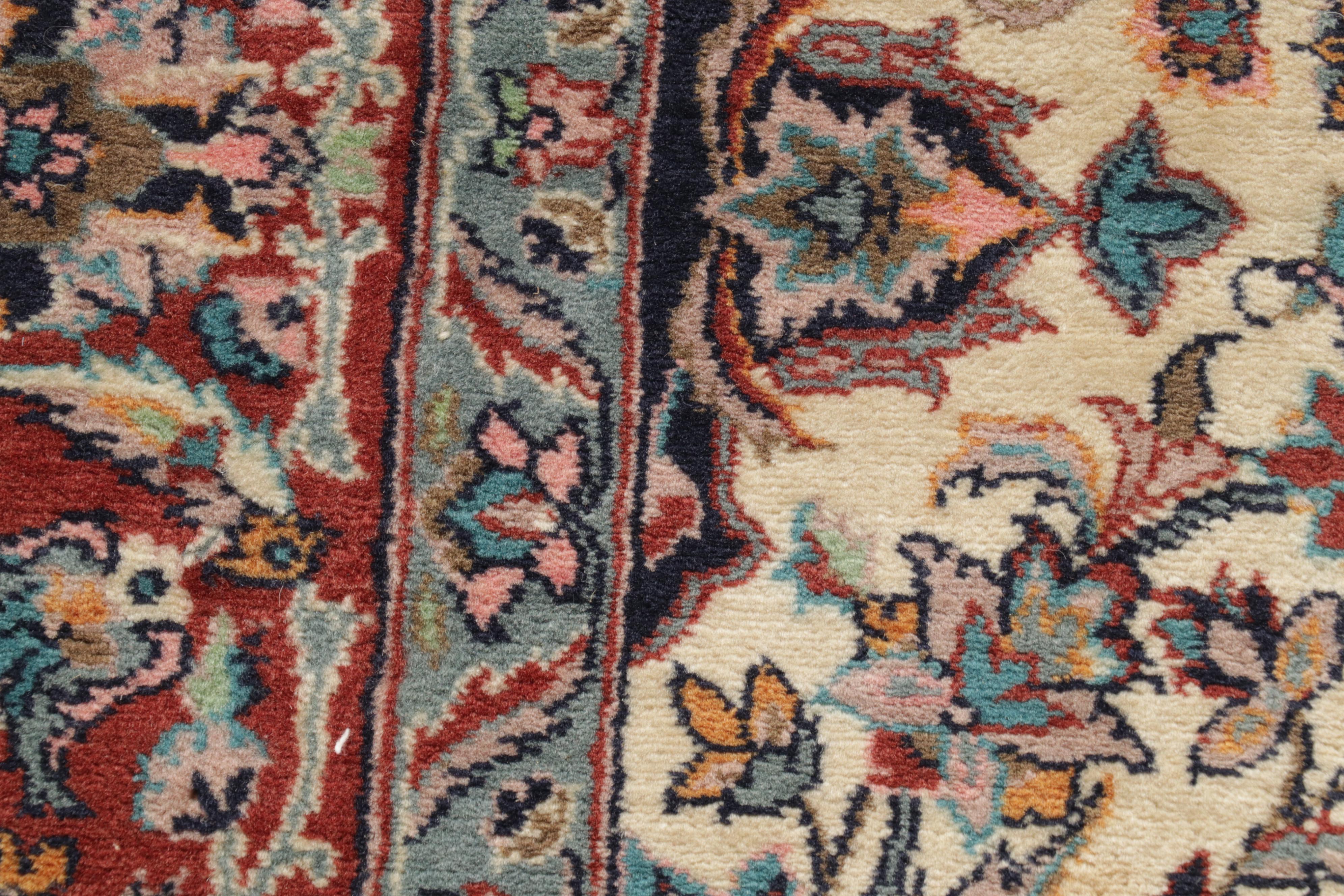 4'7 x 7'5 Hand-Knotted Pakistani Persian Tabriz Area Rug, 2000s