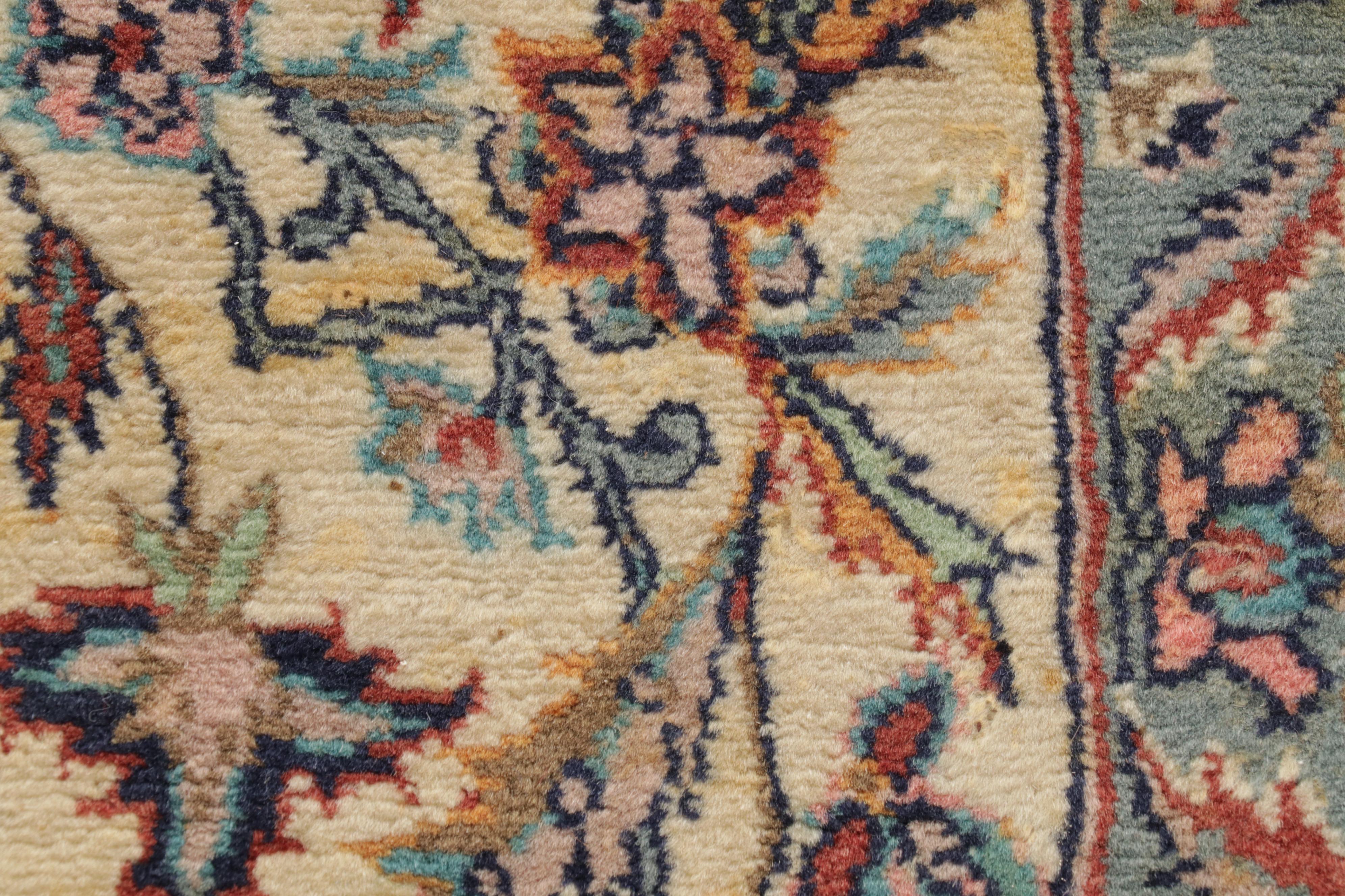 4'7 x 7'5 Hand-Knotted Pakistani Persian Tabriz Area Rug, 2000s