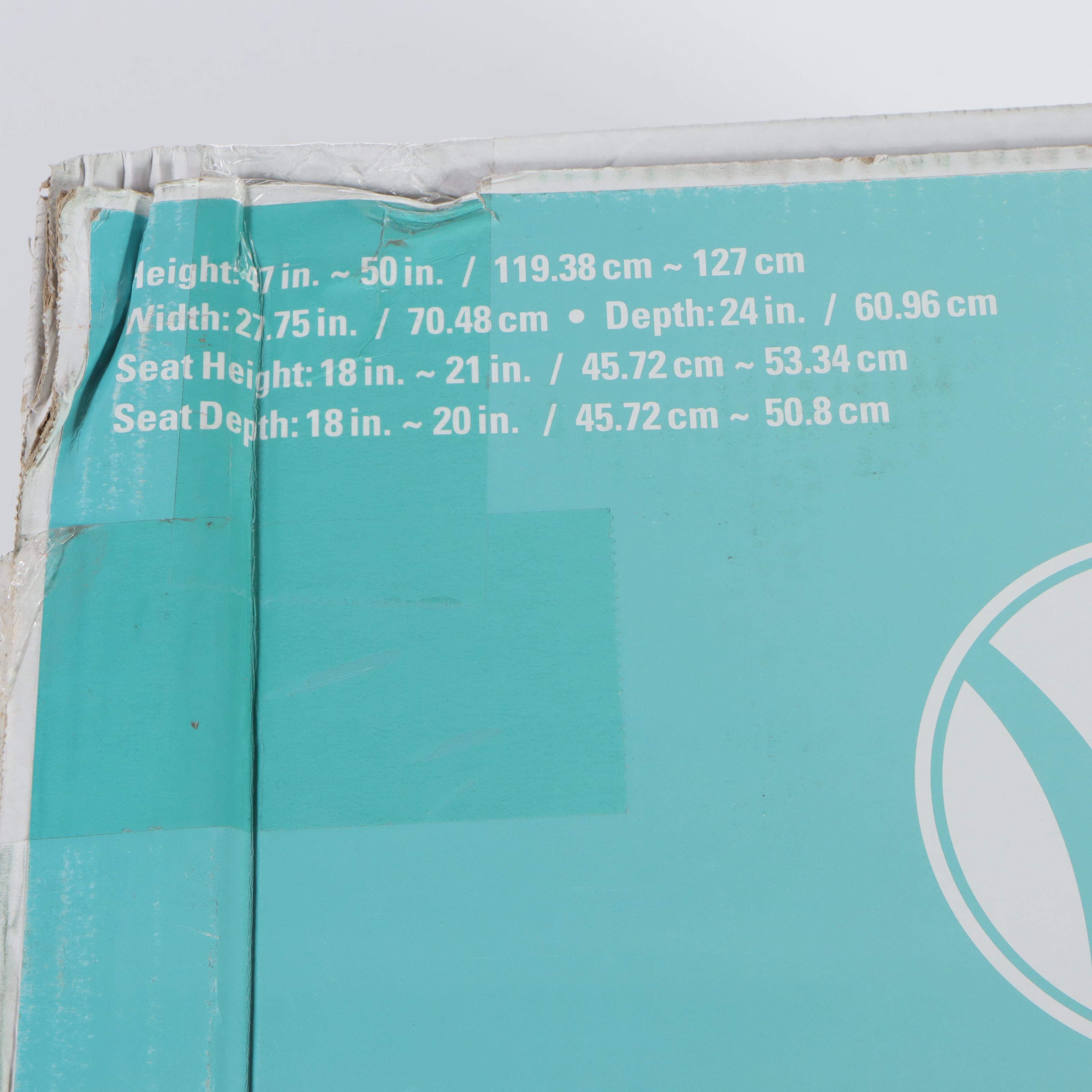 Wellness by Design Ergonomic Mesh Back Office Chair With Headrest