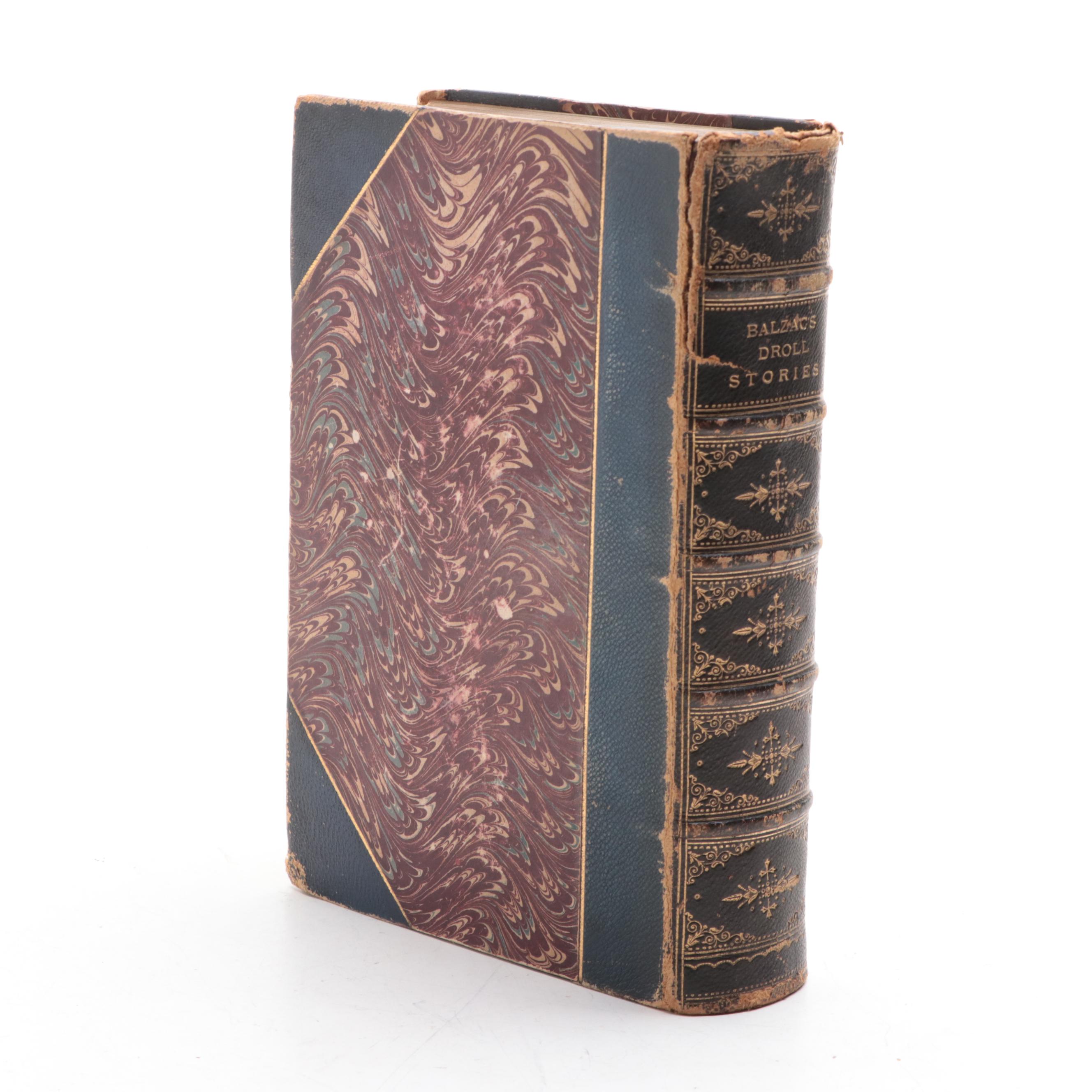 Illustrated "Droll Stories" by Honoré de Balzac, 1874